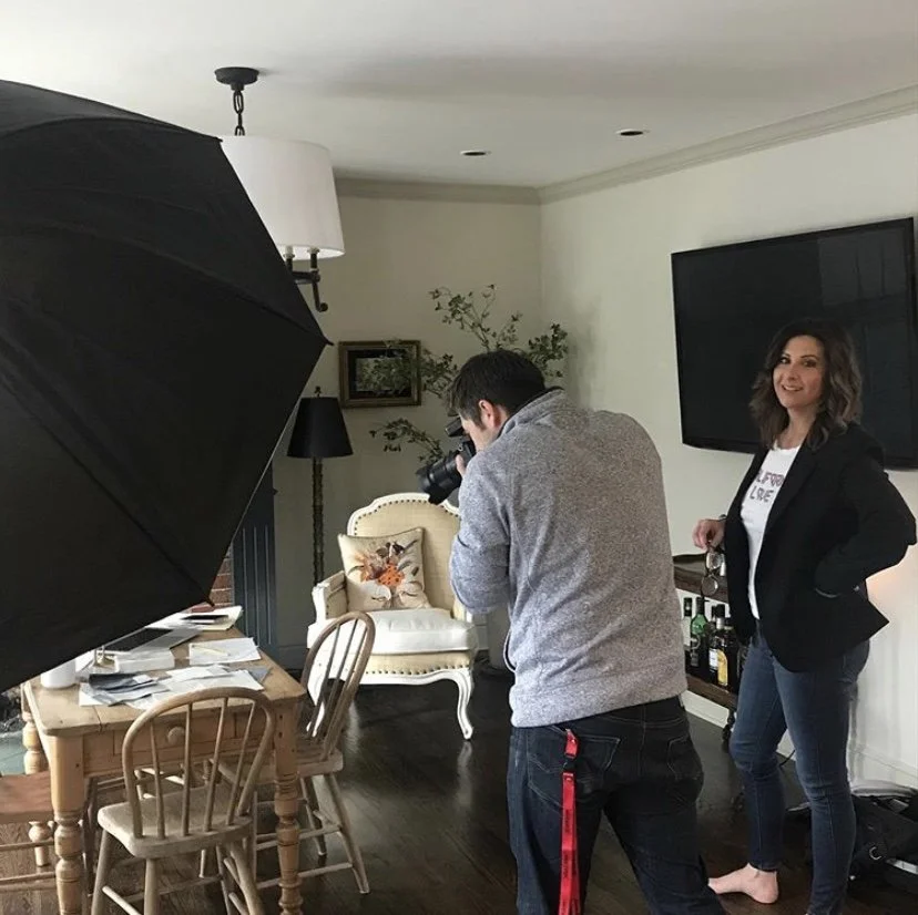 Lisa Widner Home Styling + Interior Design - behind the scenes