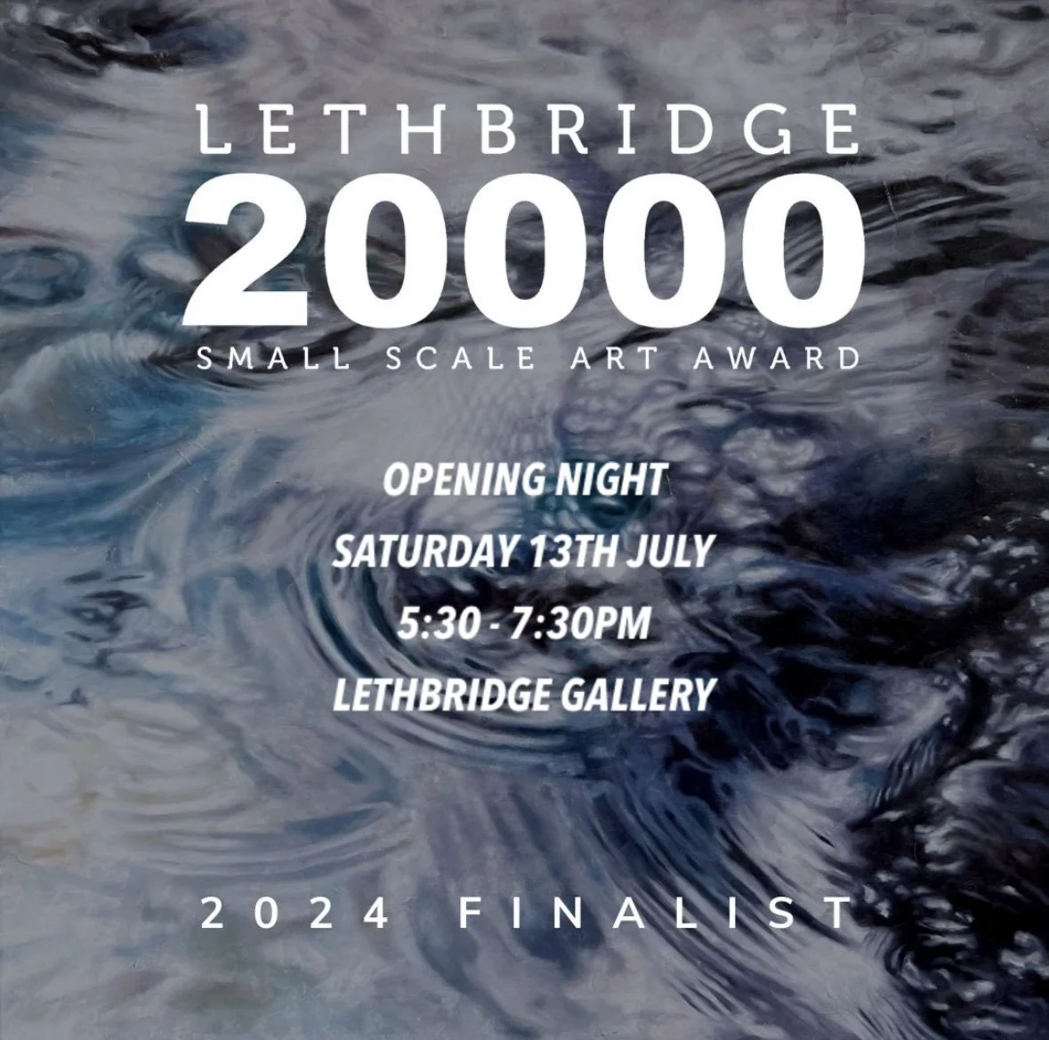 Lethbridge 20000 Small Scale Art Award  2024 Finalist exhibition