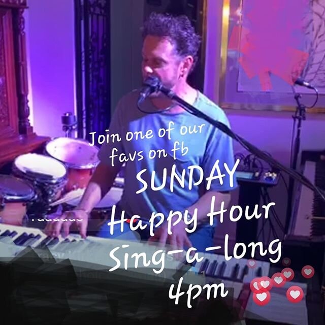 Join Scott this Sunday for Yacht Rock..?! Wear your best yachting attire and have that cocktail ready to go. Only on Facebook live. Link in bio.
.
.
.
#singalong #travelingkeysoc #freeshow #livingroom #covid #stayathome #shelterinplace2020 #happyhour