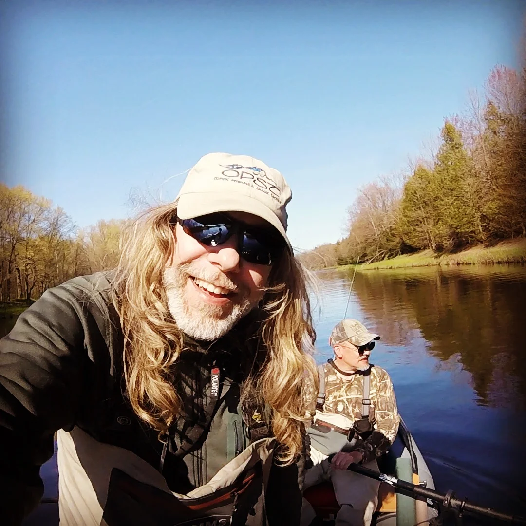 Great time with friends. Ed Ward and Dave Pinchkowski