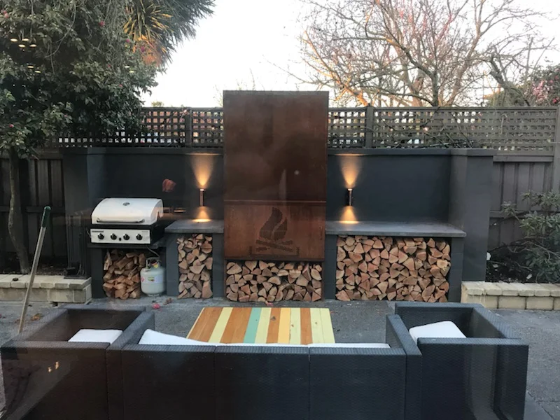 Customised extra wide fire