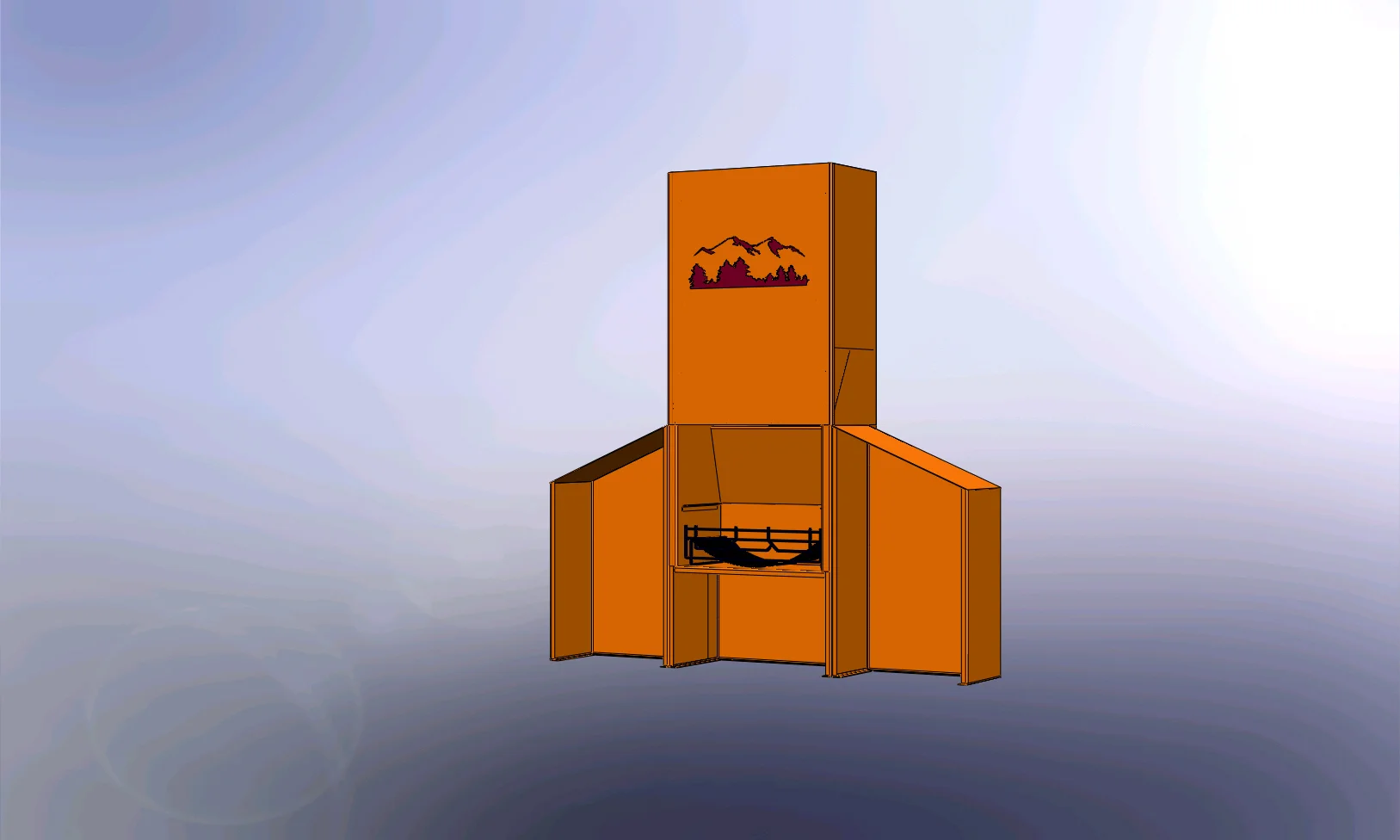 Mountain &amp; Trees design - Coming Soon