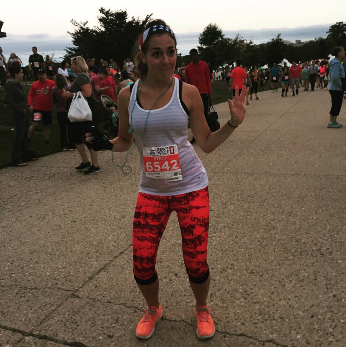 I danced before my first half marathon. I couldn't walk right for a week afterward.