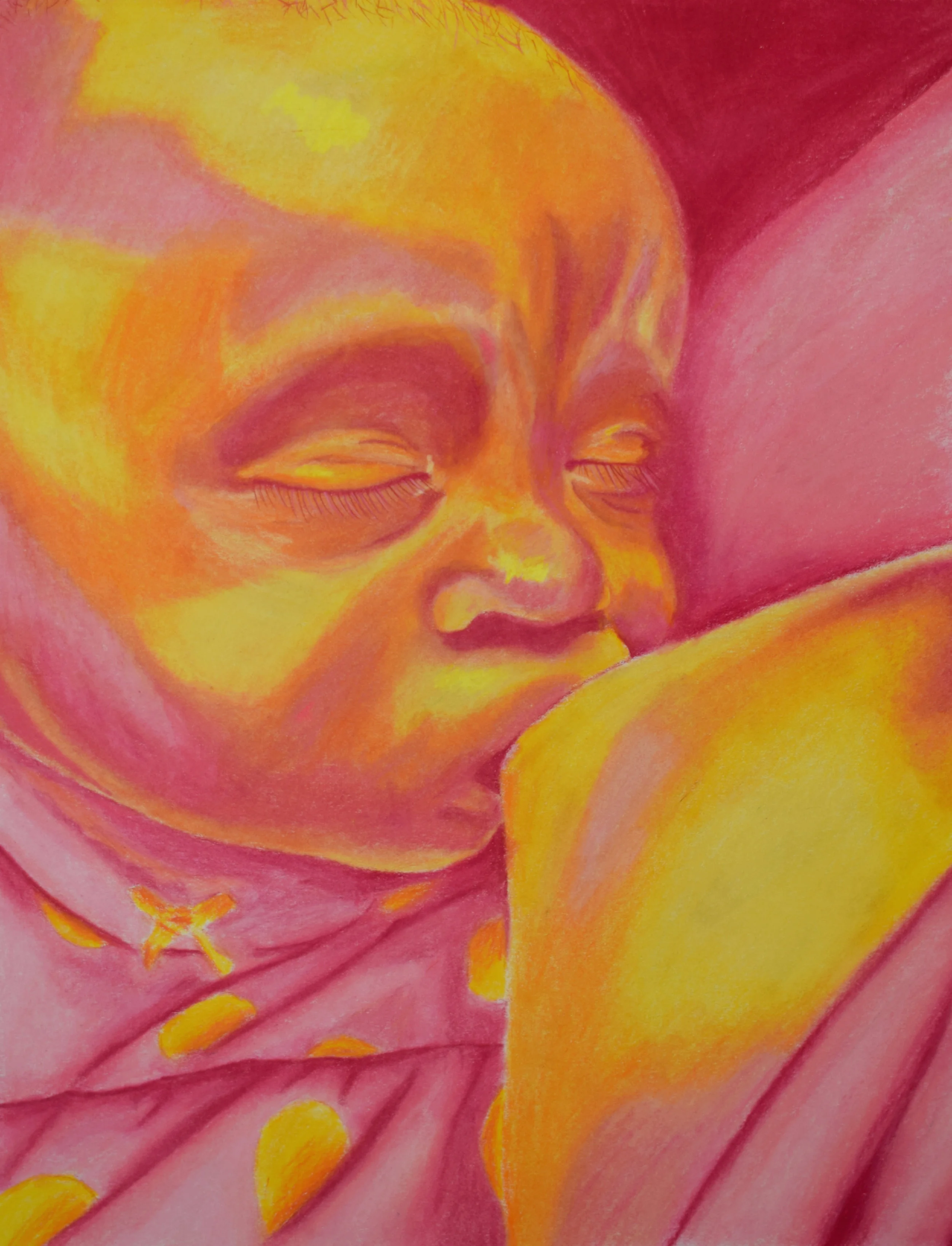   Day 115,&nbsp; Prismacolor pencil 