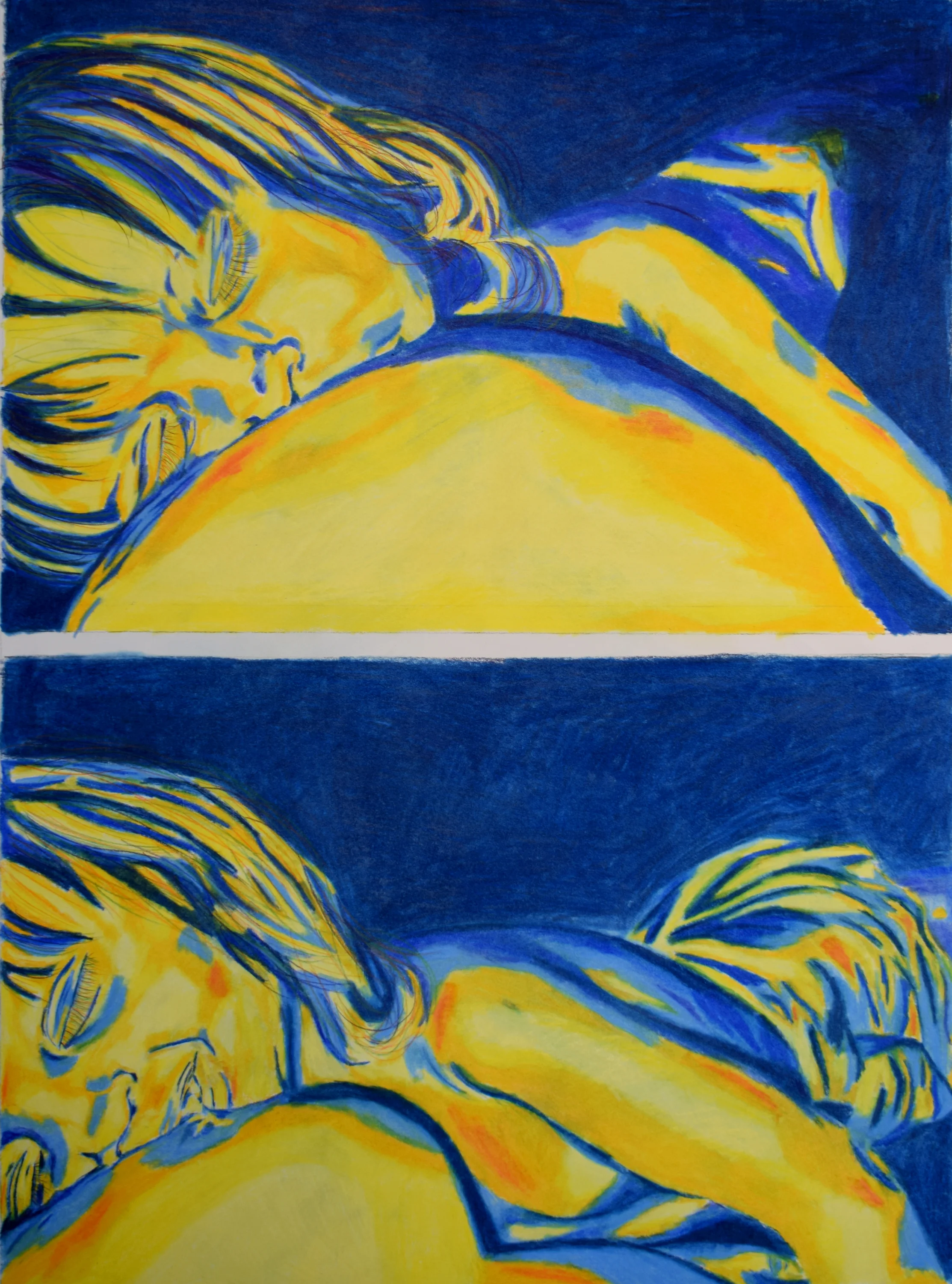   Day 664,&nbsp; Prismacolor pencil 