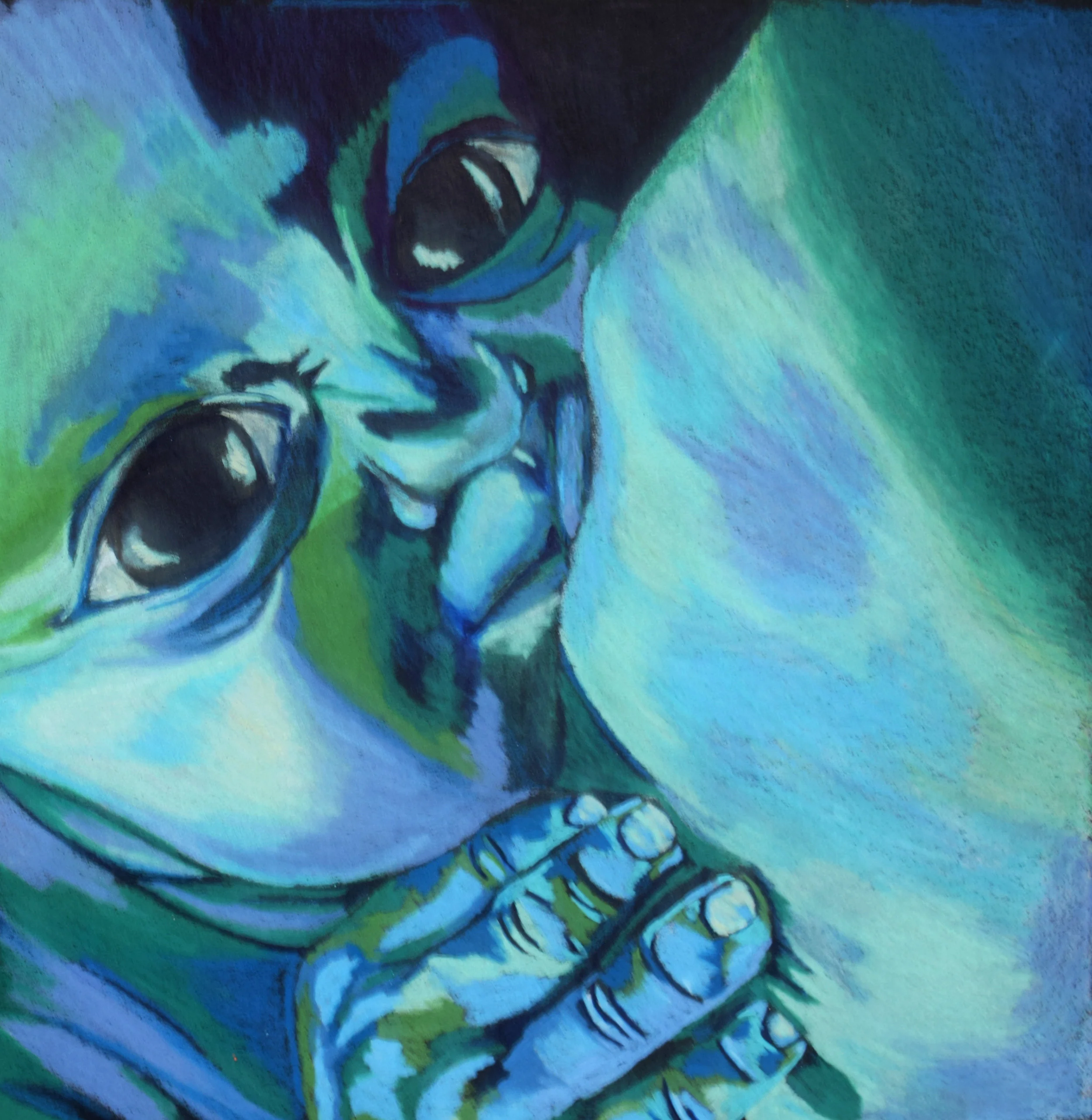   Day 330,&nbsp; Prismacolor pencil 