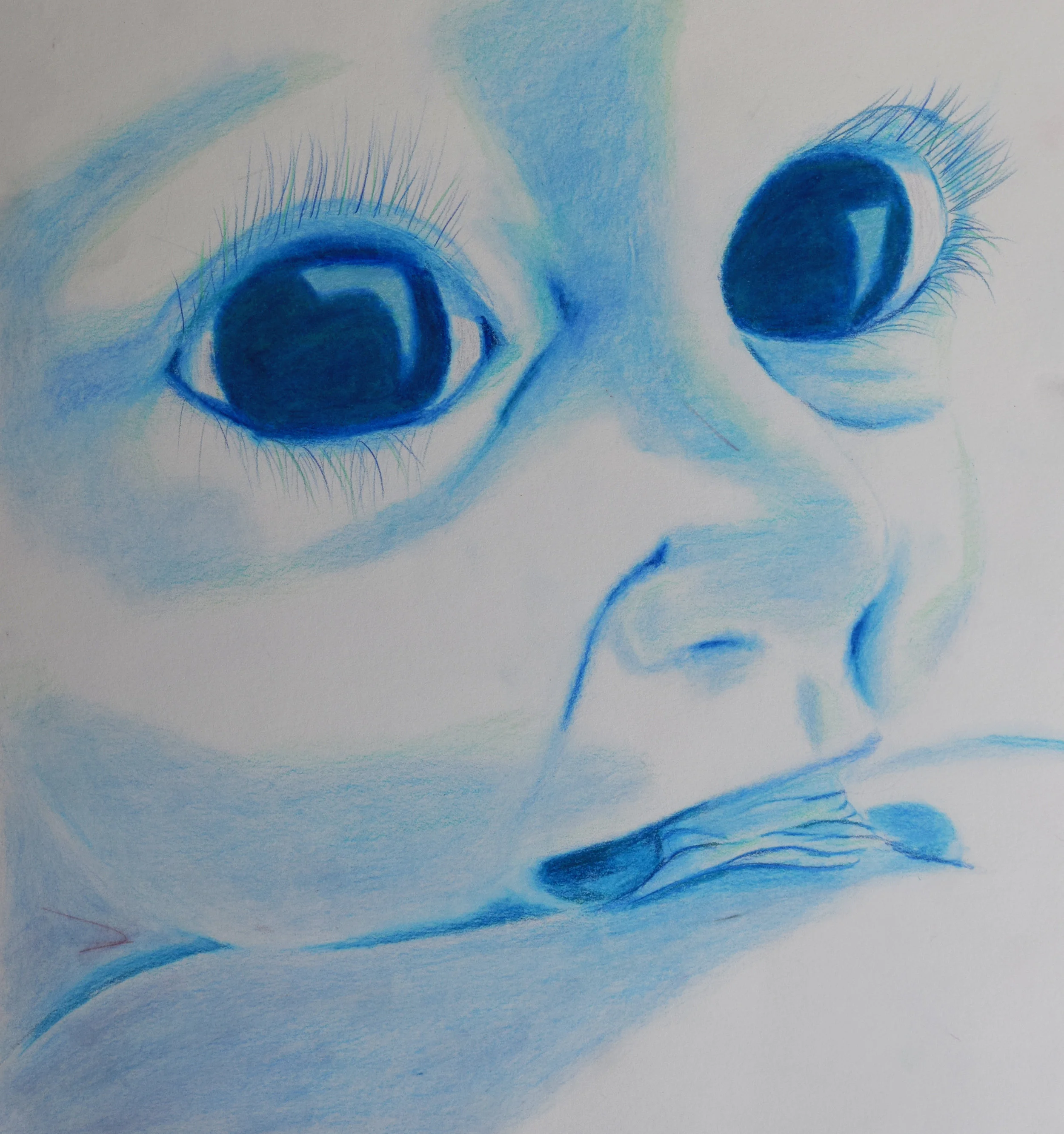   Day 88,&nbsp; Prismacolor pencil 