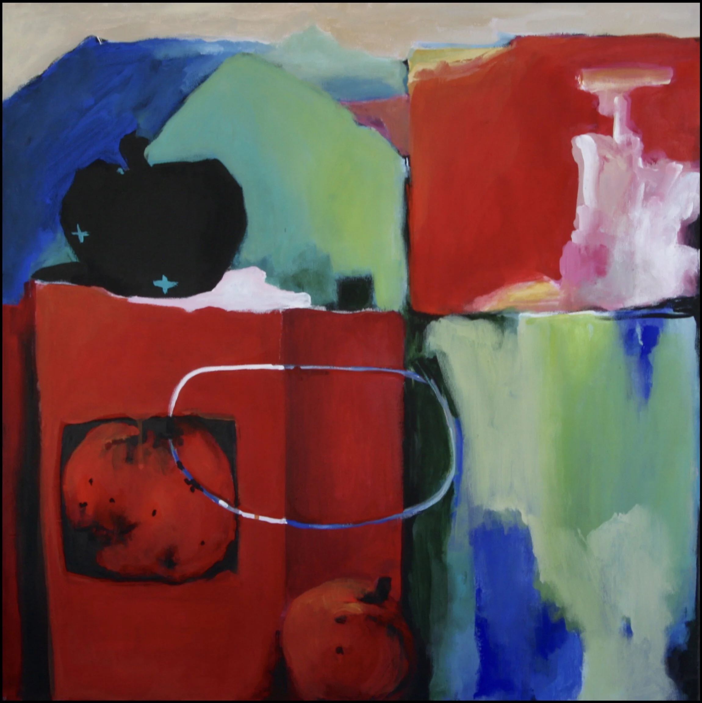 Pomme  - Acrylic on canvas