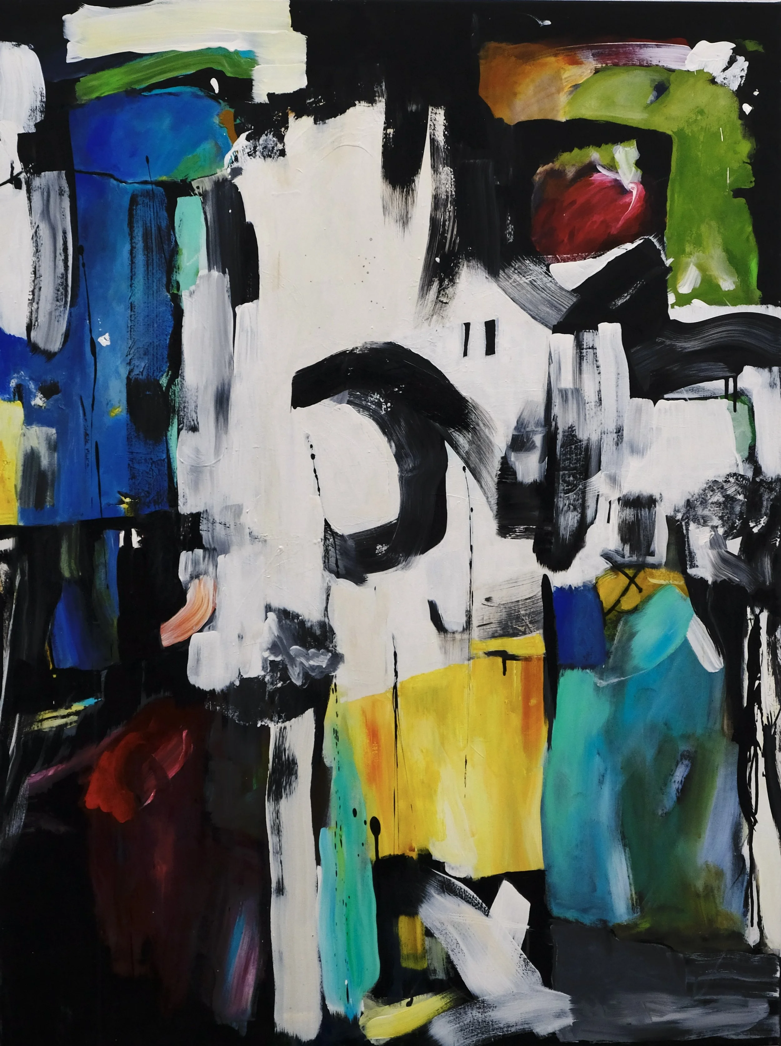 Barcelona - Acrylic on canvas