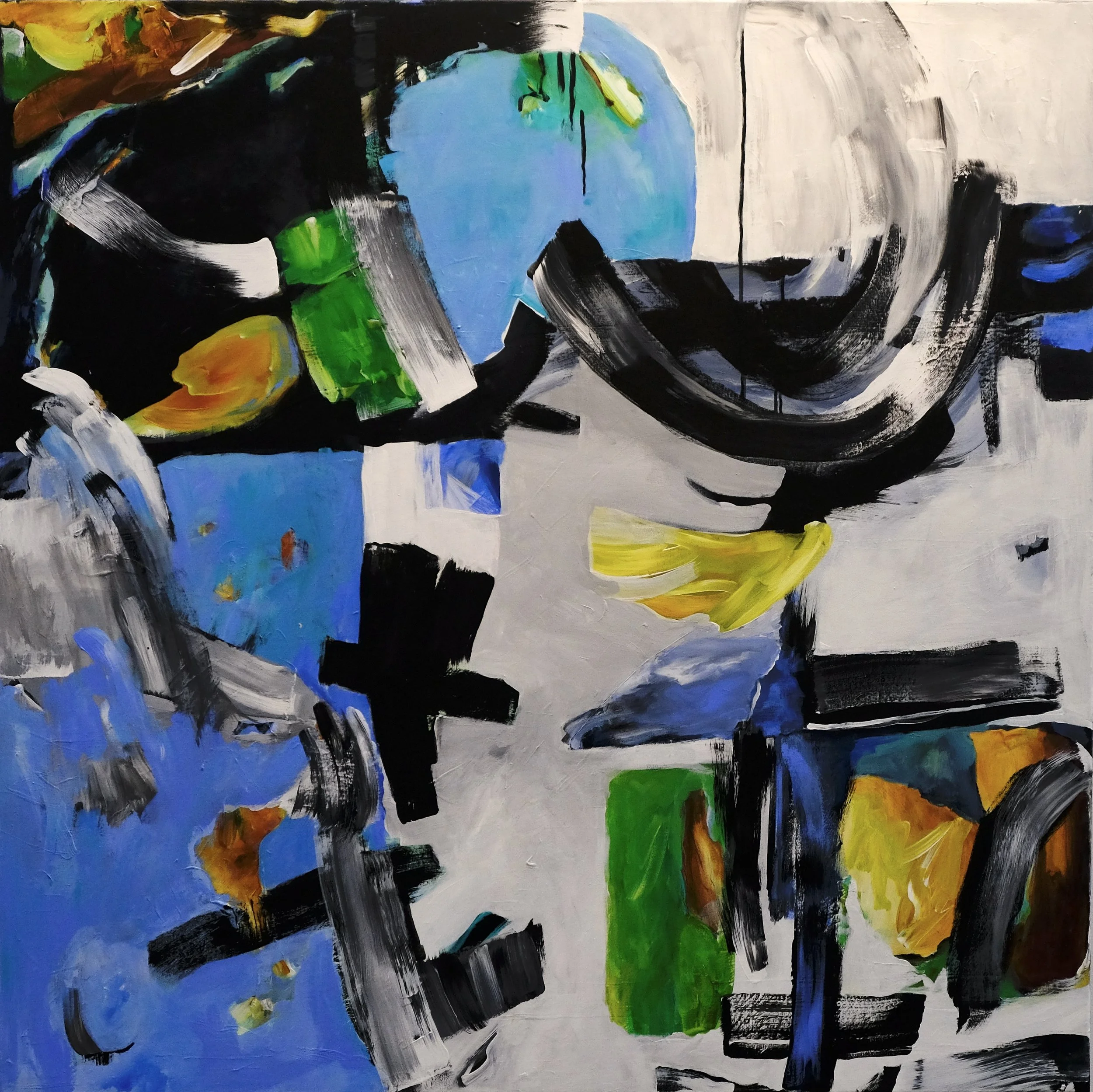 Rising Tides - Acrylic on canvas