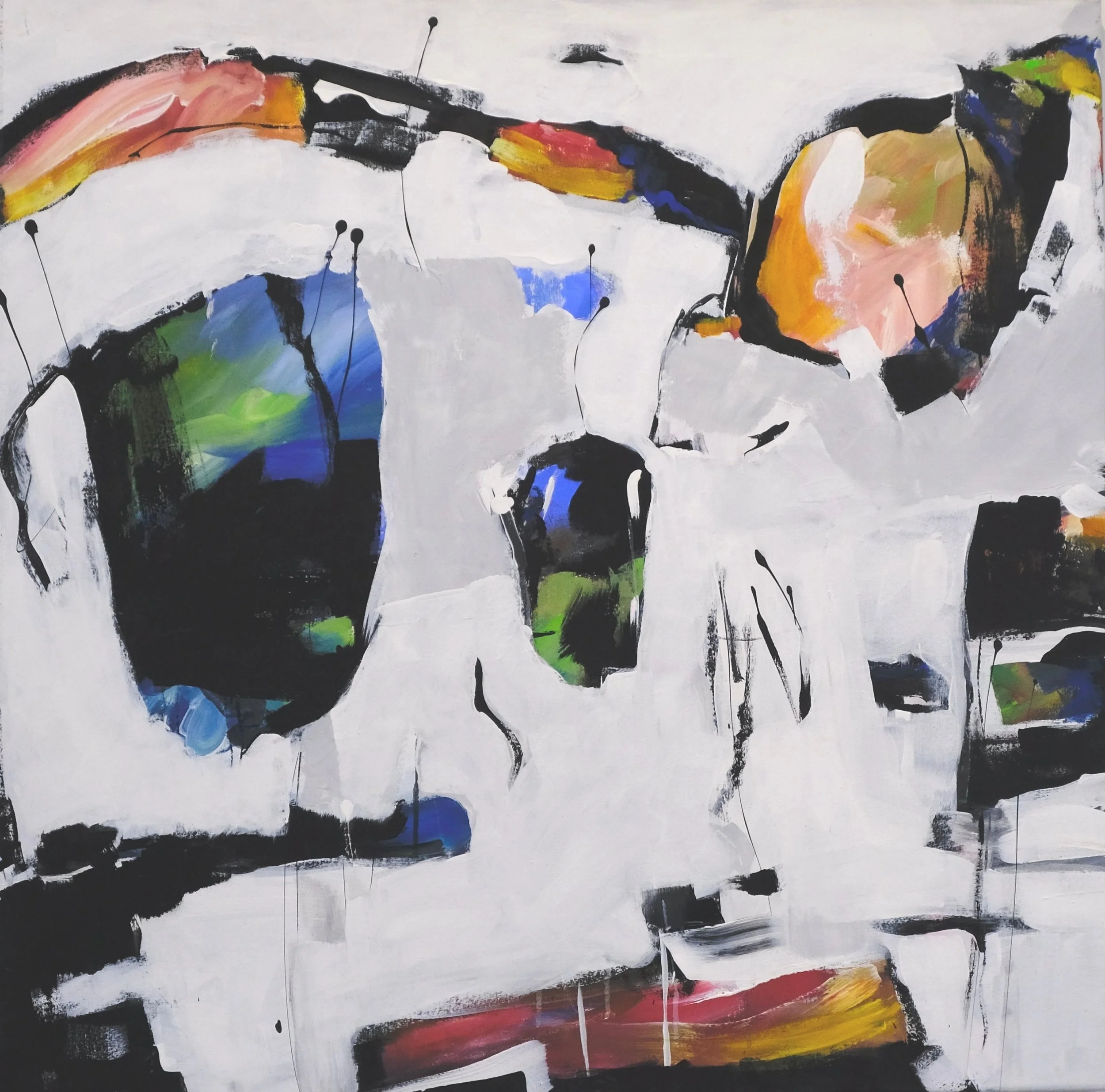 Abstract 1 - Acrylic on canvas