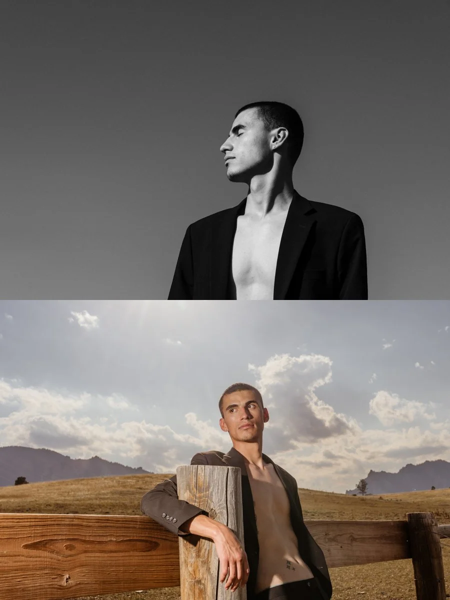 Model: Sabastian Ortiz for Wilhelmina Rocky Mountain