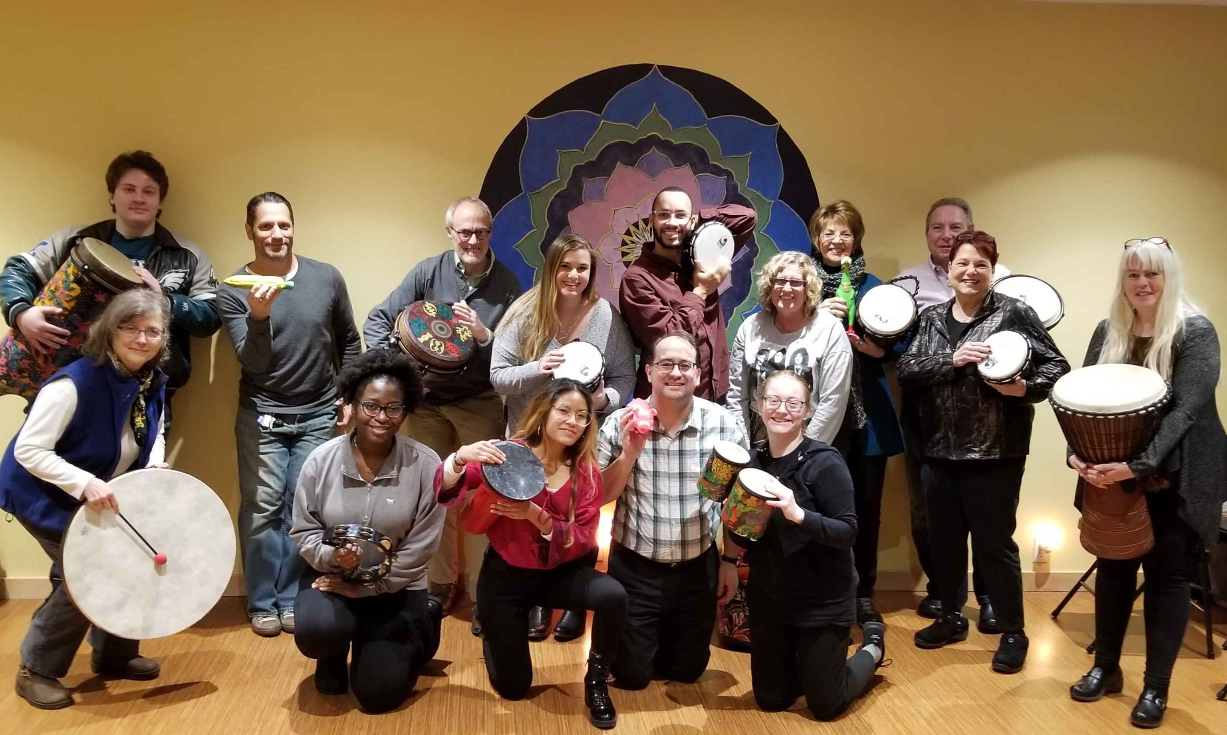 Community Drum Circle at Green Heiress Holistic Health