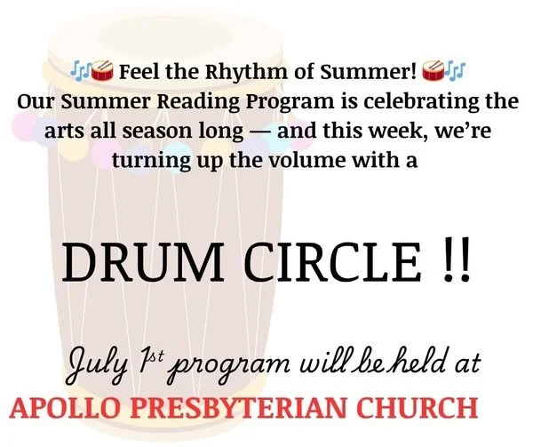 Apollo Library Drum Circle
