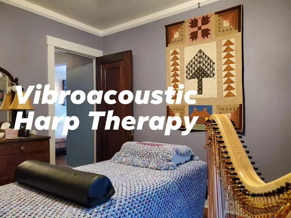 Vibroacoustic Harp Therapy talk and Demosntration