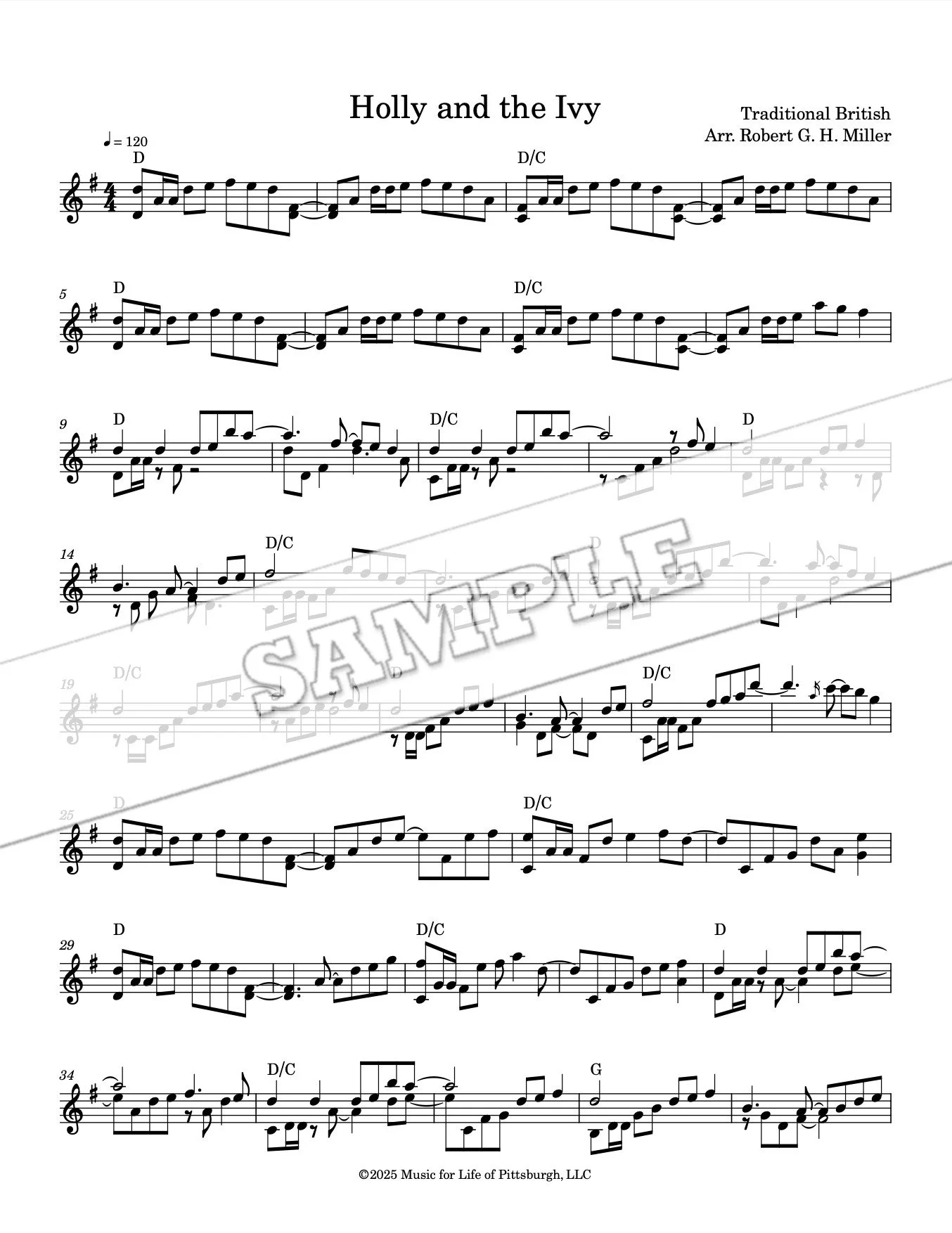 Holly and the Ivy sheet music sample.jpg