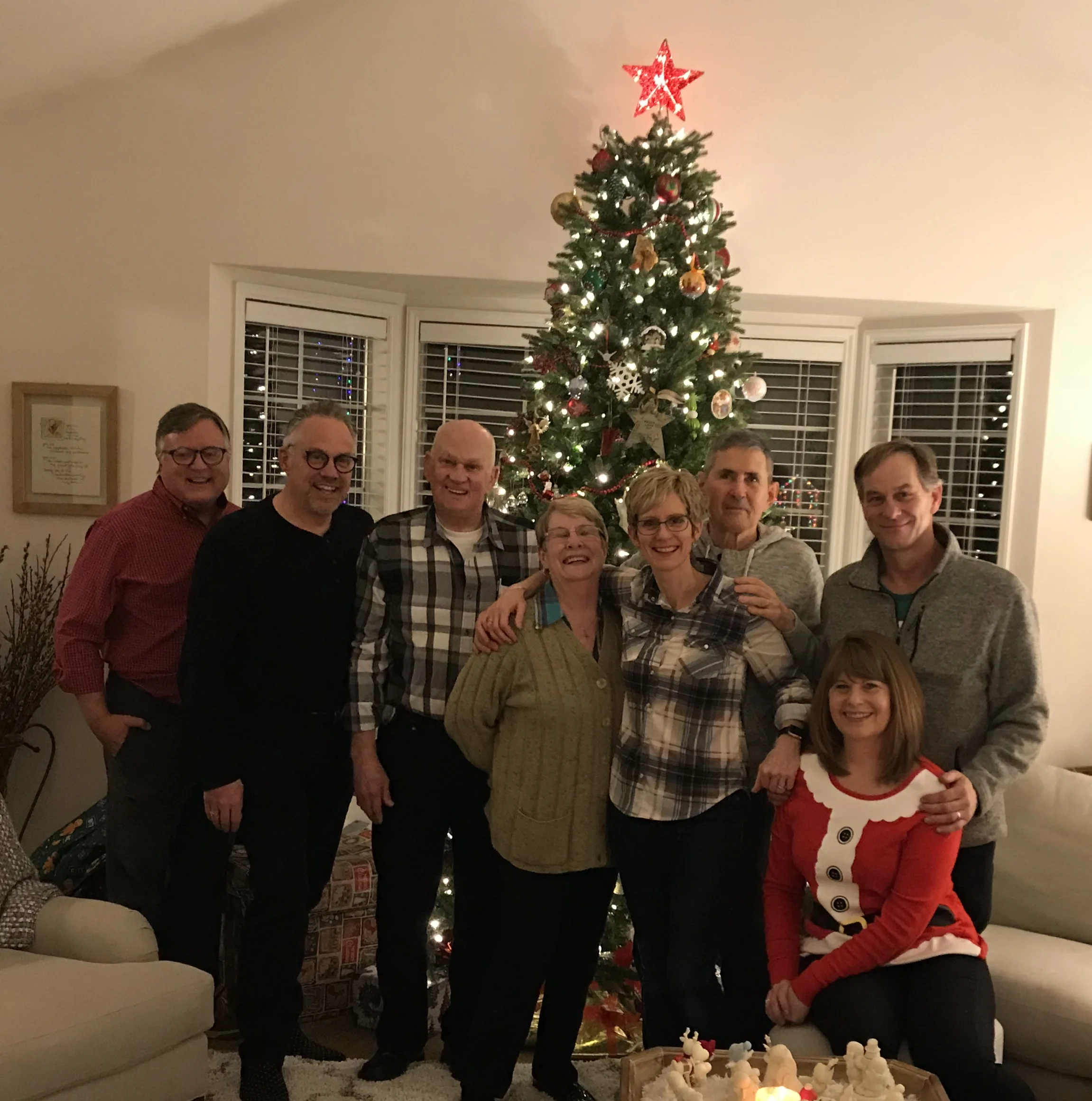 Peter, Terry, Dad, Mom, Tammy, Ray,Gary, and Venita