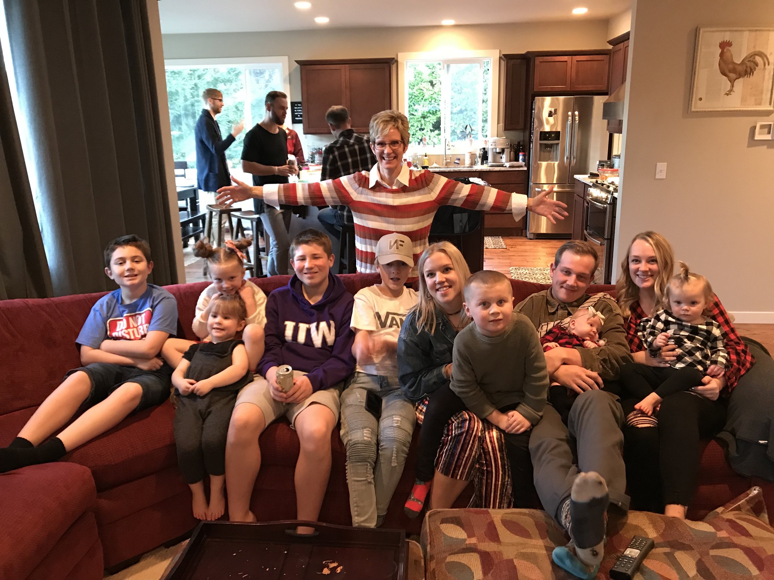 Gavin, Bellamy, Winnie, Jack, Justin, Jordan, Baylor, Nick, Essien, Ashley, Norah, and Nana