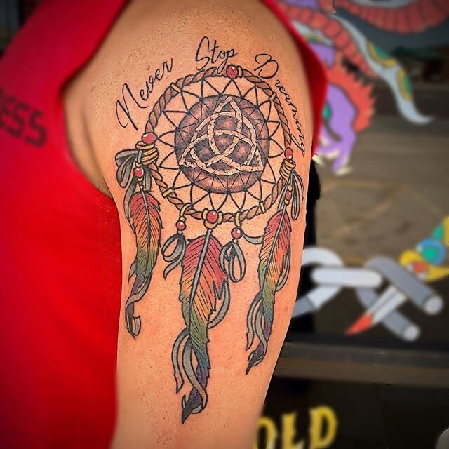 Done by @bob_homeporttattoos Everyone always welcome . Period! The tattoo shop should be a place of sanctuary for the client and artist alike to be be exactly who they are without judgment. The tattoo shop is hollowed ground for this reason. Thank yo
