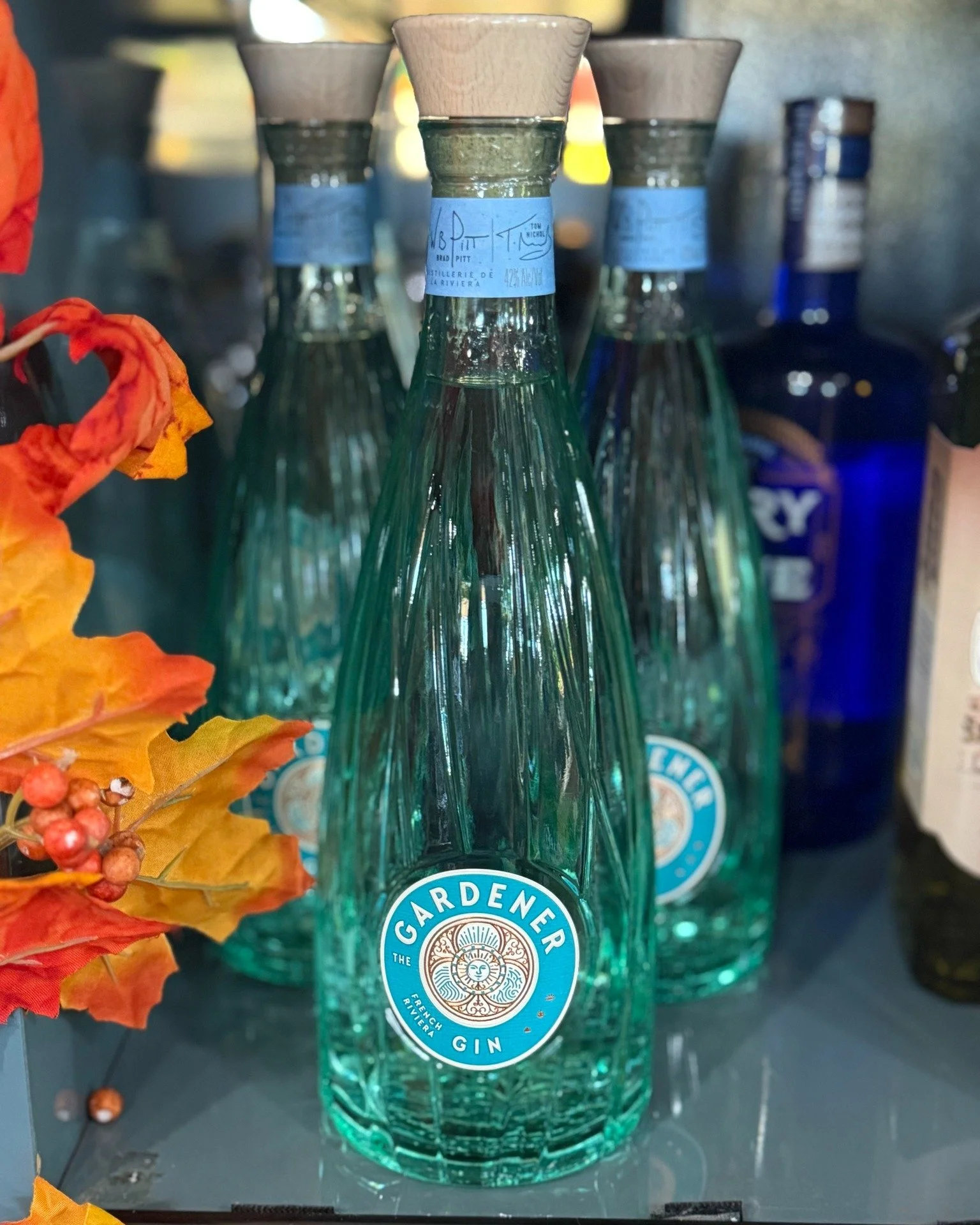 Tomorrow’s Talk & Tasting - Halloween Cocktails
One of the cocktails will feature -  The Gardener French Riviera Gin — a stunning collaboration between Brad Pitt (yes, that Brad Pitt), Perrin Family, and Master Distiller Tom Nichol.