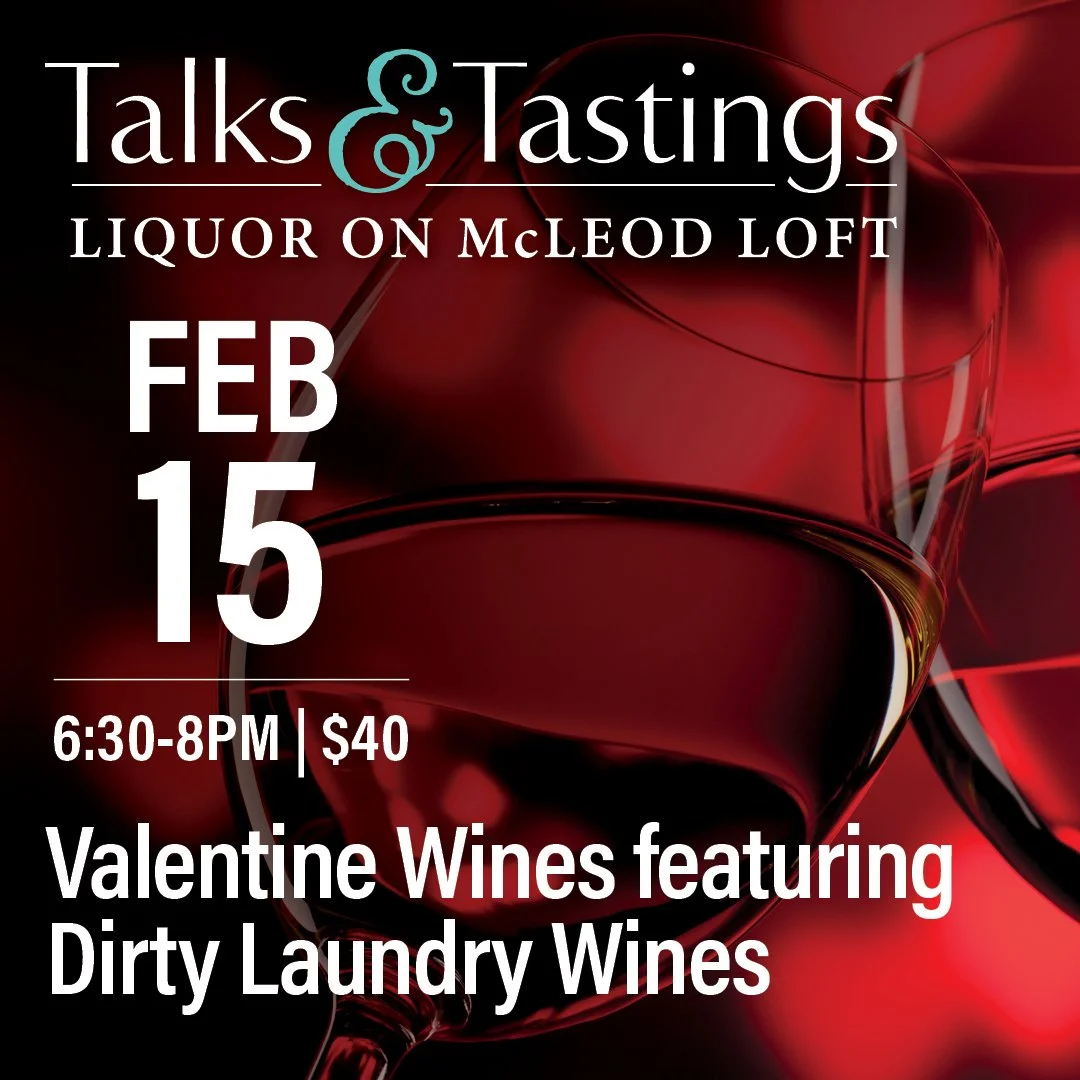 Talks &amp; Tastings - Valentine Wines featuring Dirty Laundry