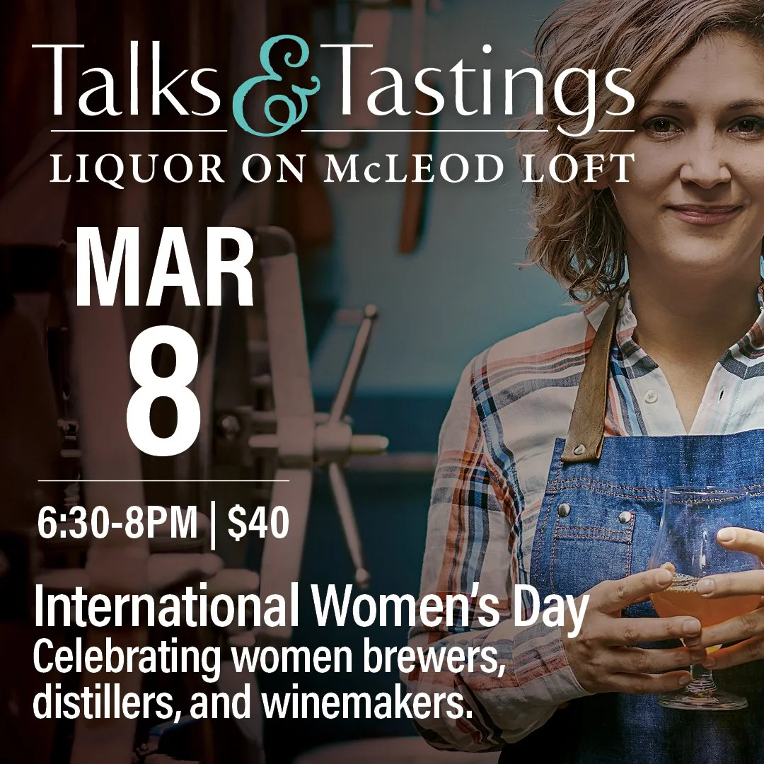 Talks &amp; Tastings – International Women’s Day