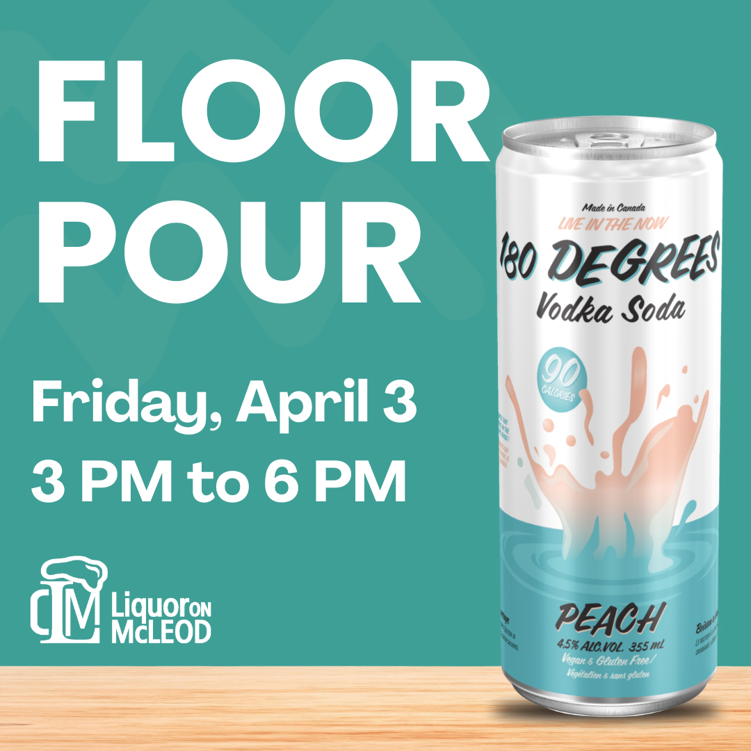 Floor Pour - 180 Degrees Vodka Sodas