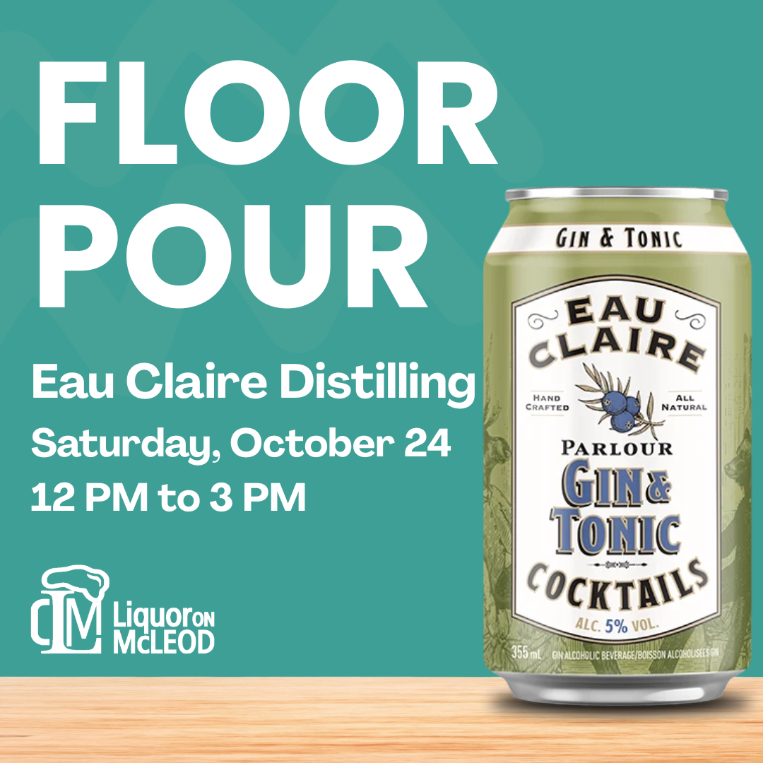  Floor Pour: Eau Claire Distillery 🍸