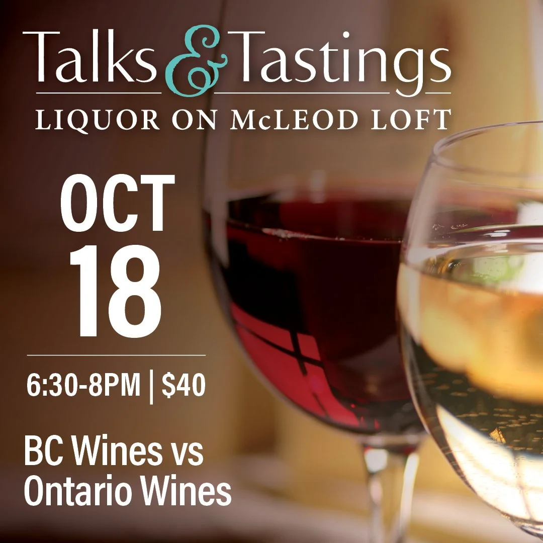 Talk &amp; Tastings - BC vs Ontario