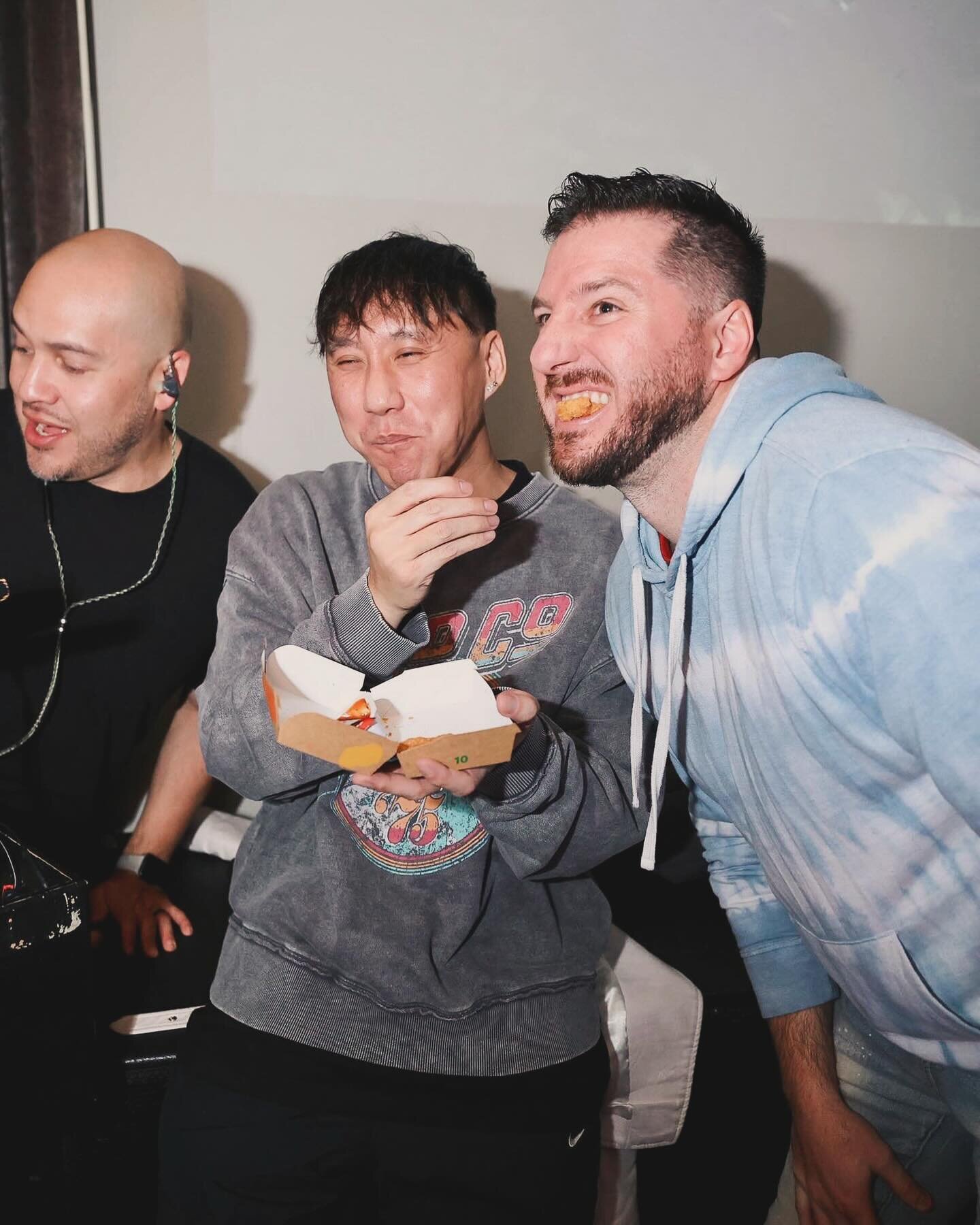 &hellip;a candid picture of the three of us showing our best angles ever for Trevor&rsquo;s secondary birthday celebration featuring top shelf McDonald&rsquo;s @mixdowntown🙌. This picture was taken mid conversation as we were talking about how we us