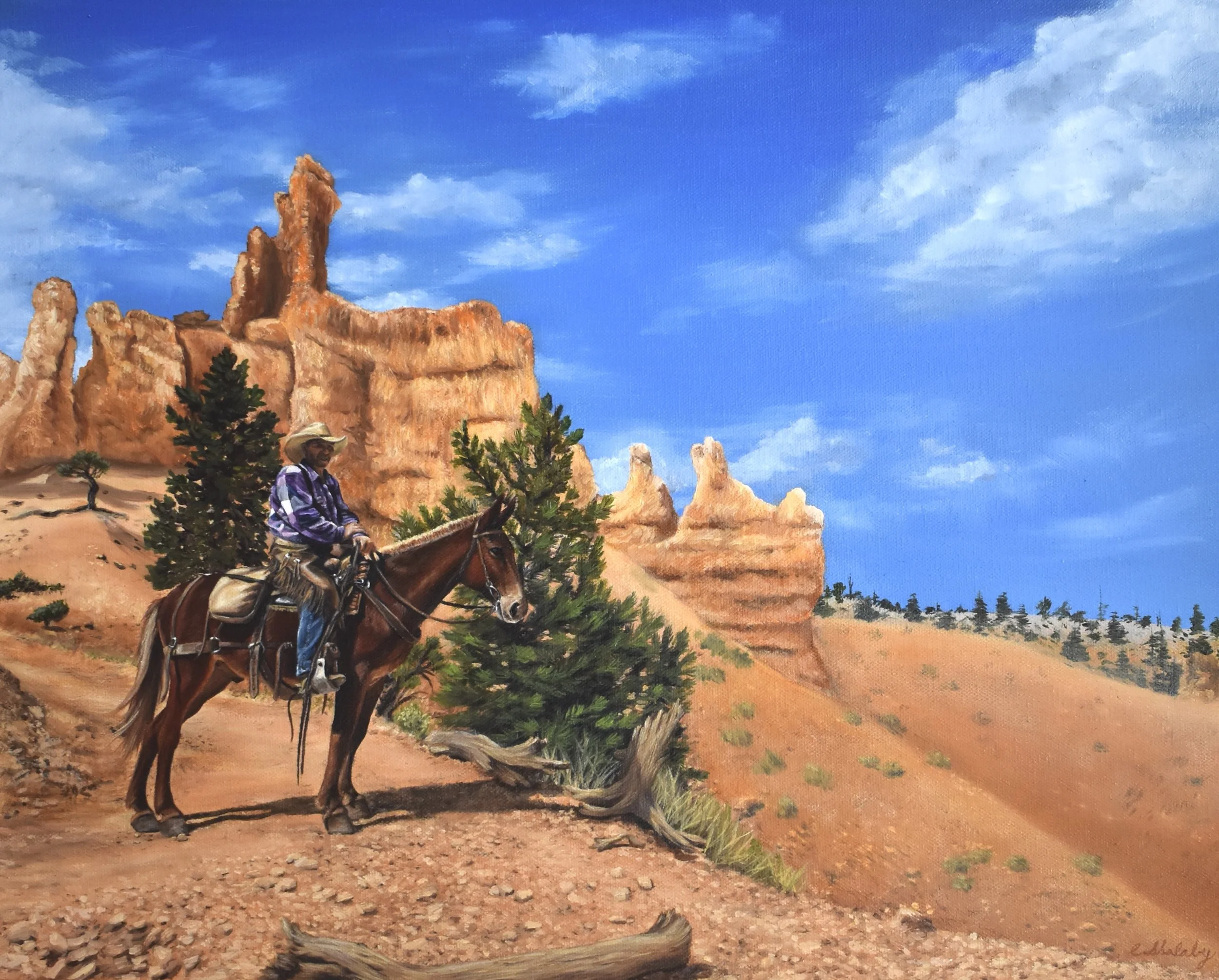 The Legend Of Bryce Canyon 16x20"