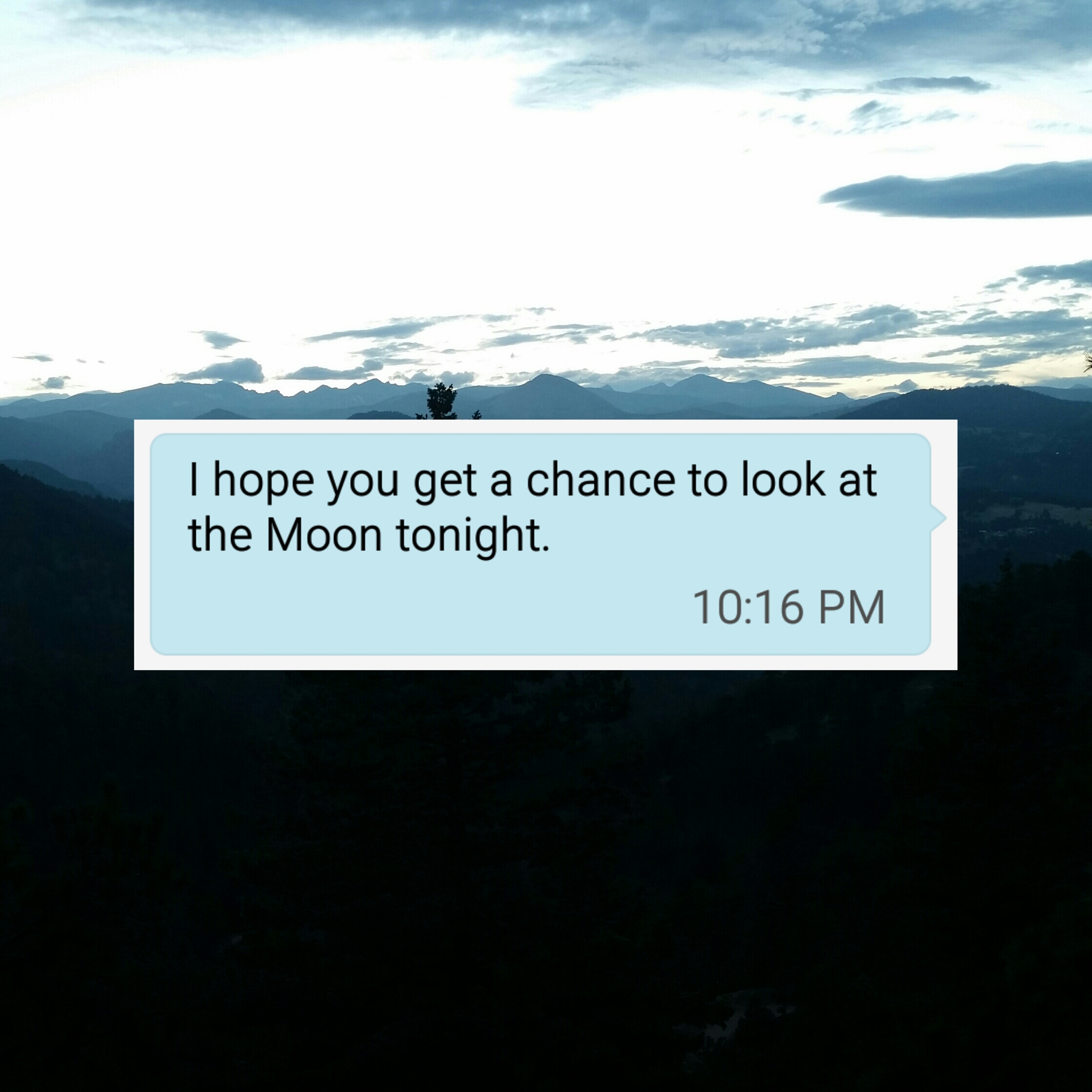 I Hope You Get A Chance