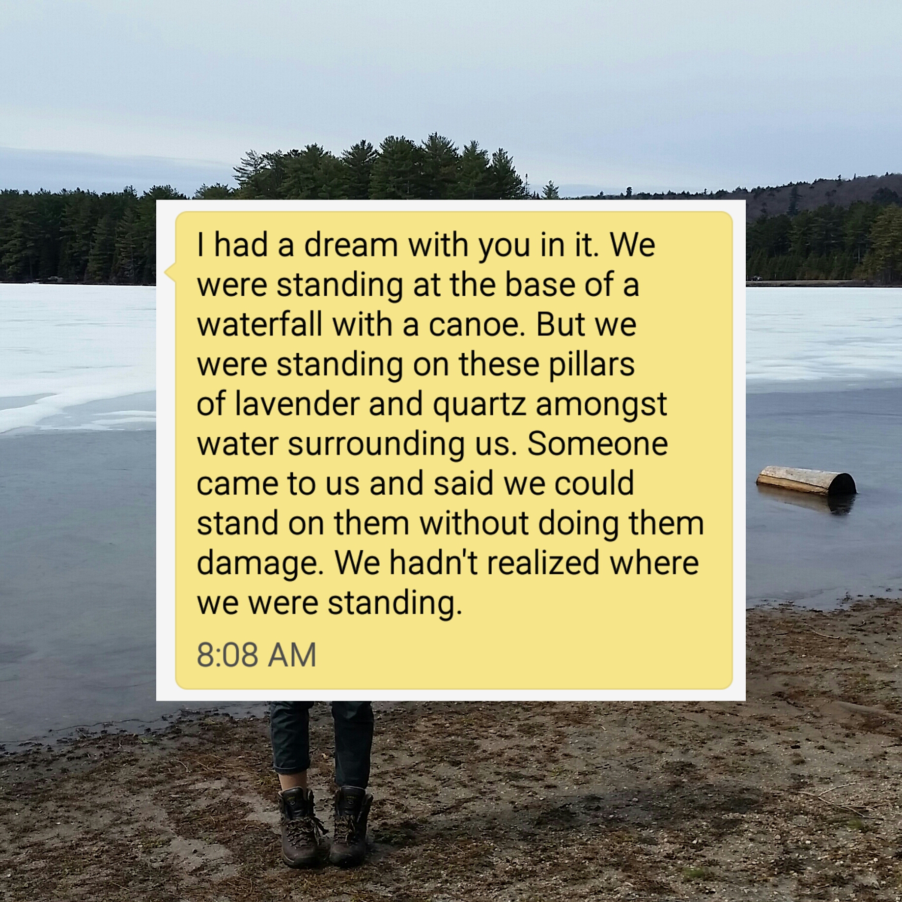 I Had A Dream With You In It