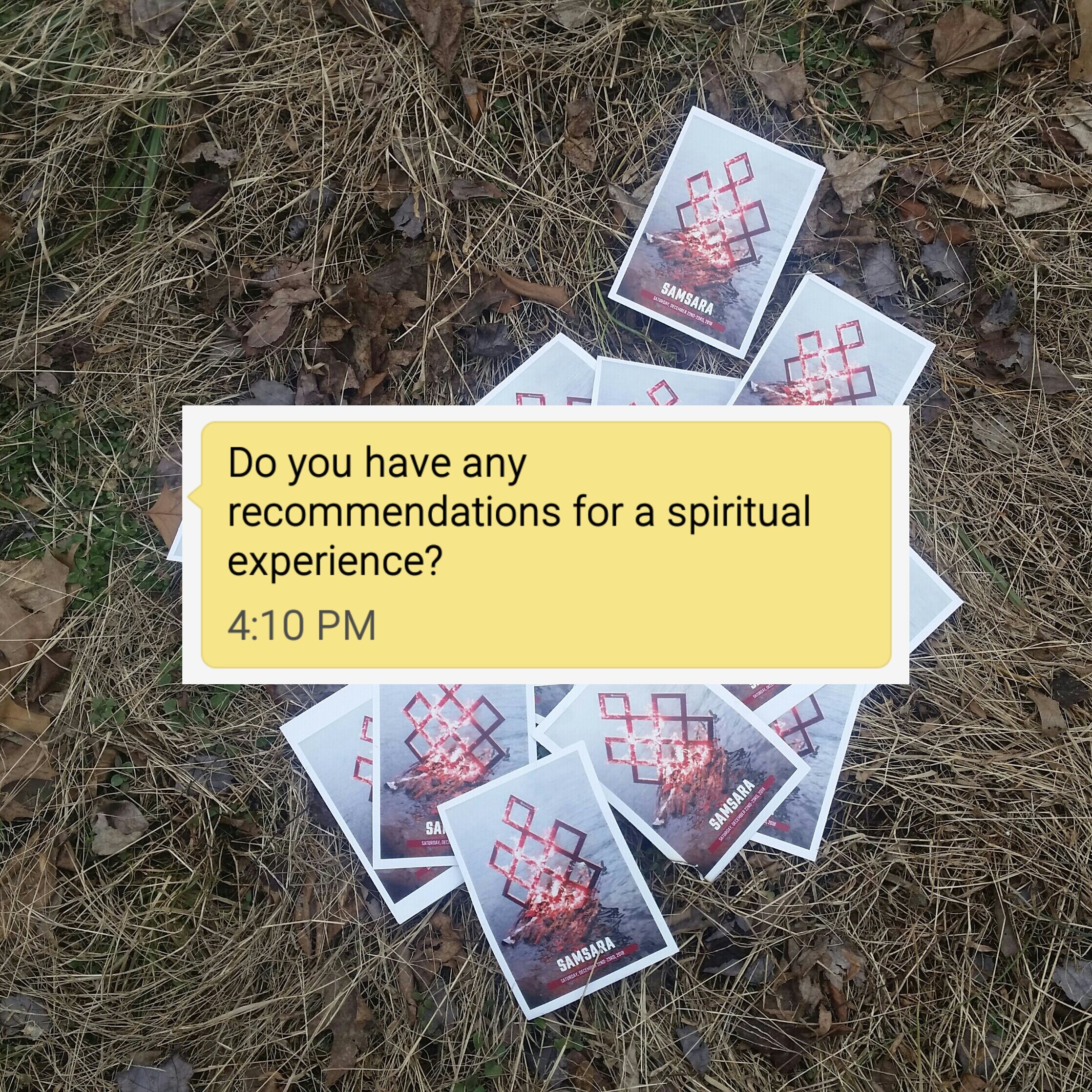 Do You Have Any Recommendations For A Spiritual Experience