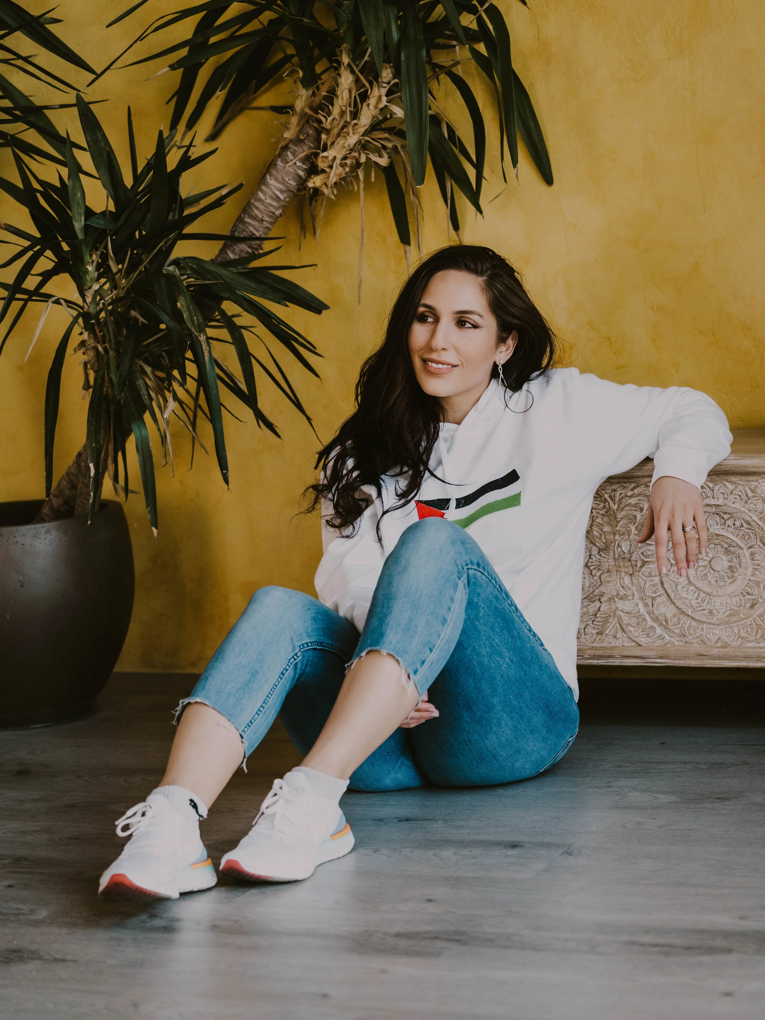 Sabrine Azraq, founder of BUYcott Palentine. Photo credit: Sarah Del Angel