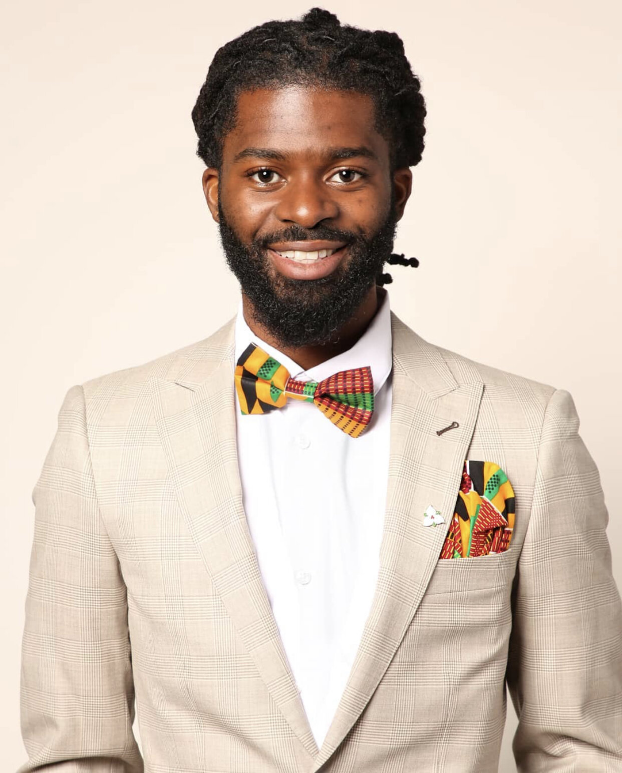Randell Adjei, Ontario’s first Poet Laureate.