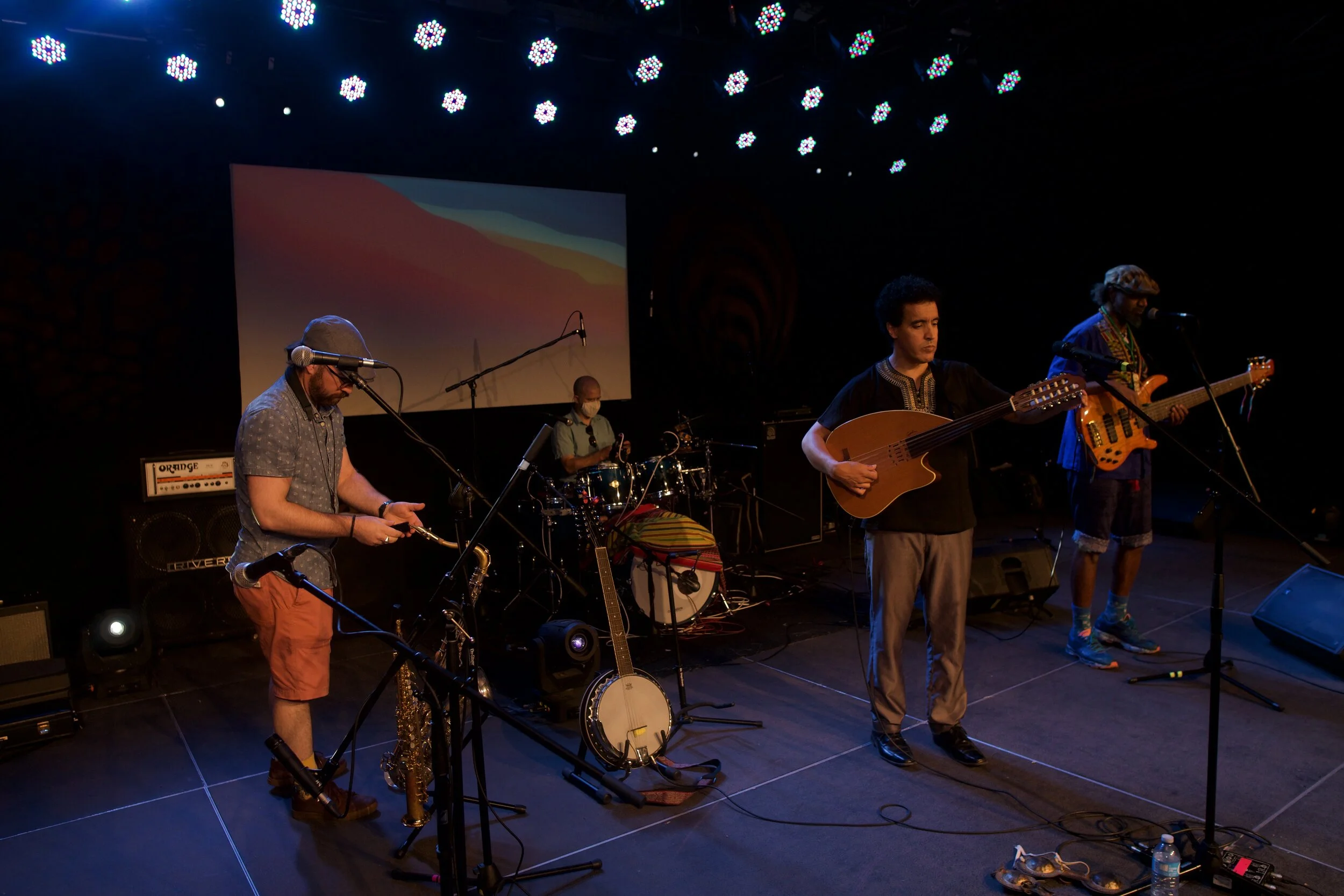 Celtic / North African Fusion band, Hassan El Hadi.