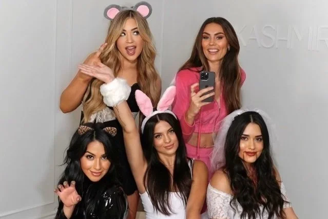 On Halloween, We Wear Kashmir Extensions!