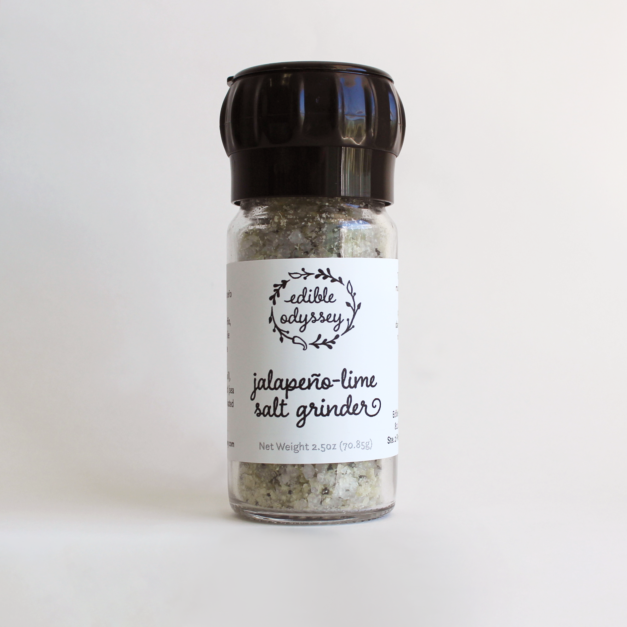 Jalapeño-Lime Salt Grinder