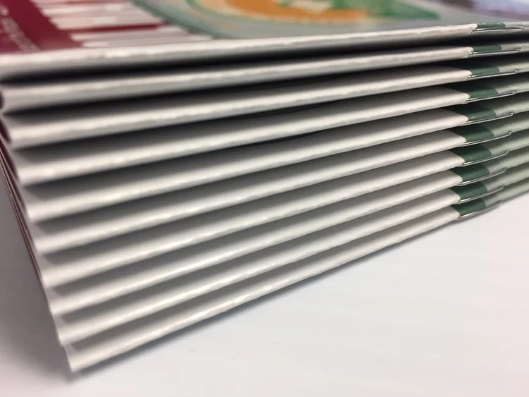 Binding Method: Saddle Stitch