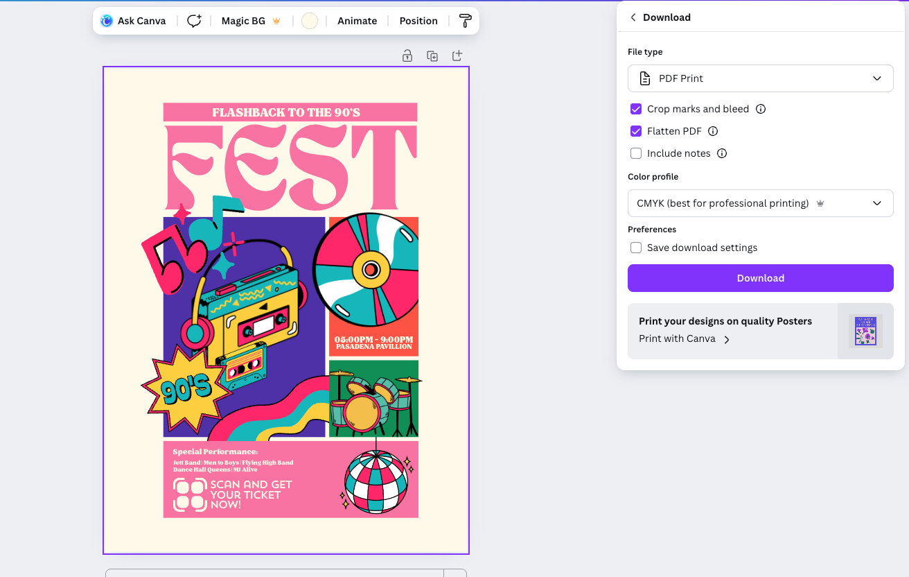 Using Canva to Create Print-Ready Files
