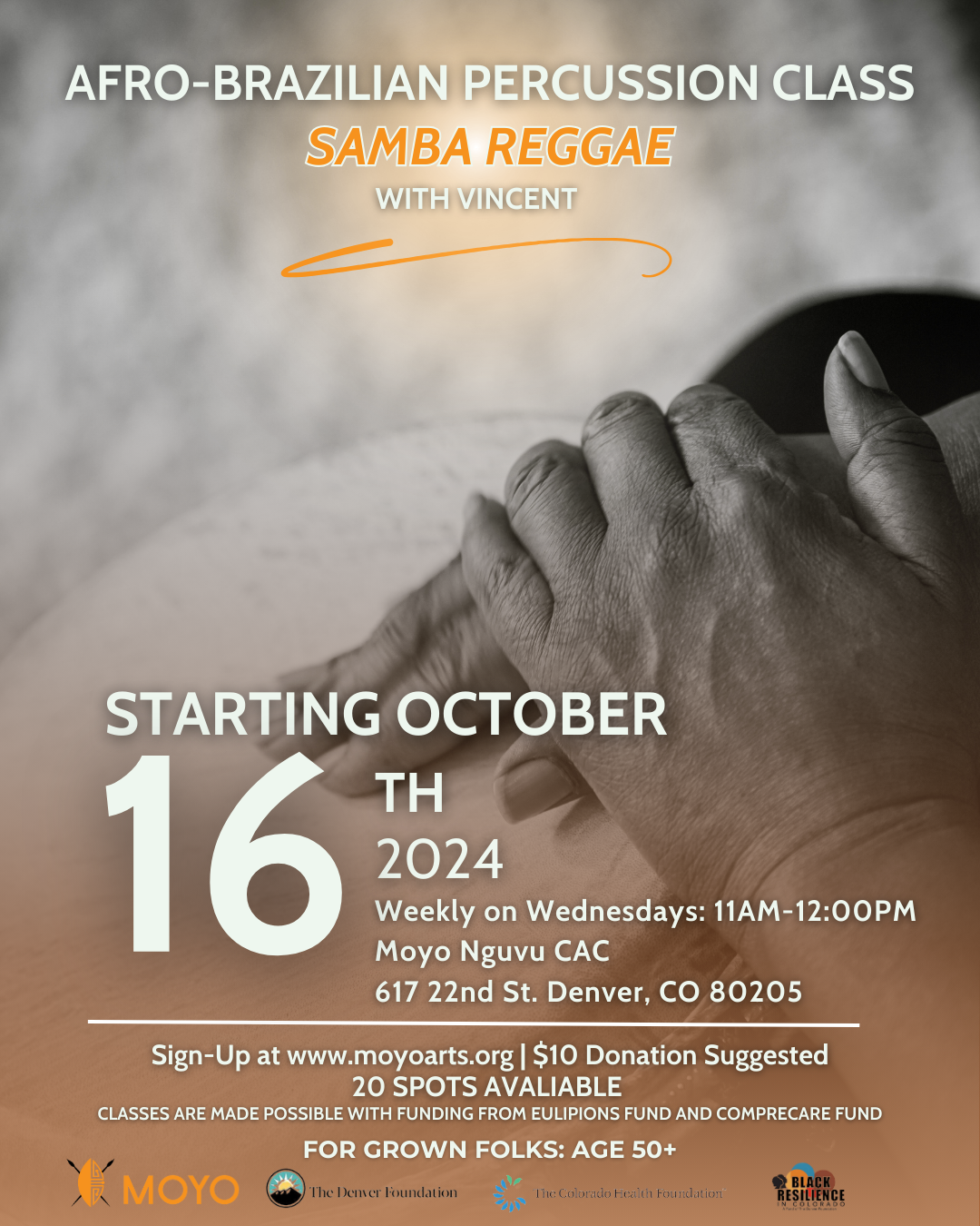 Afro-Brazilian Percussion: Intro to Samba Reggae