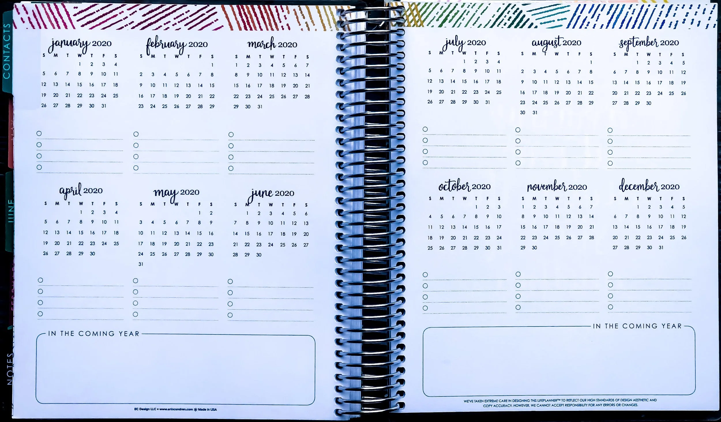 &nbsp;How To Set Up Your New Erin Condren Life Planner