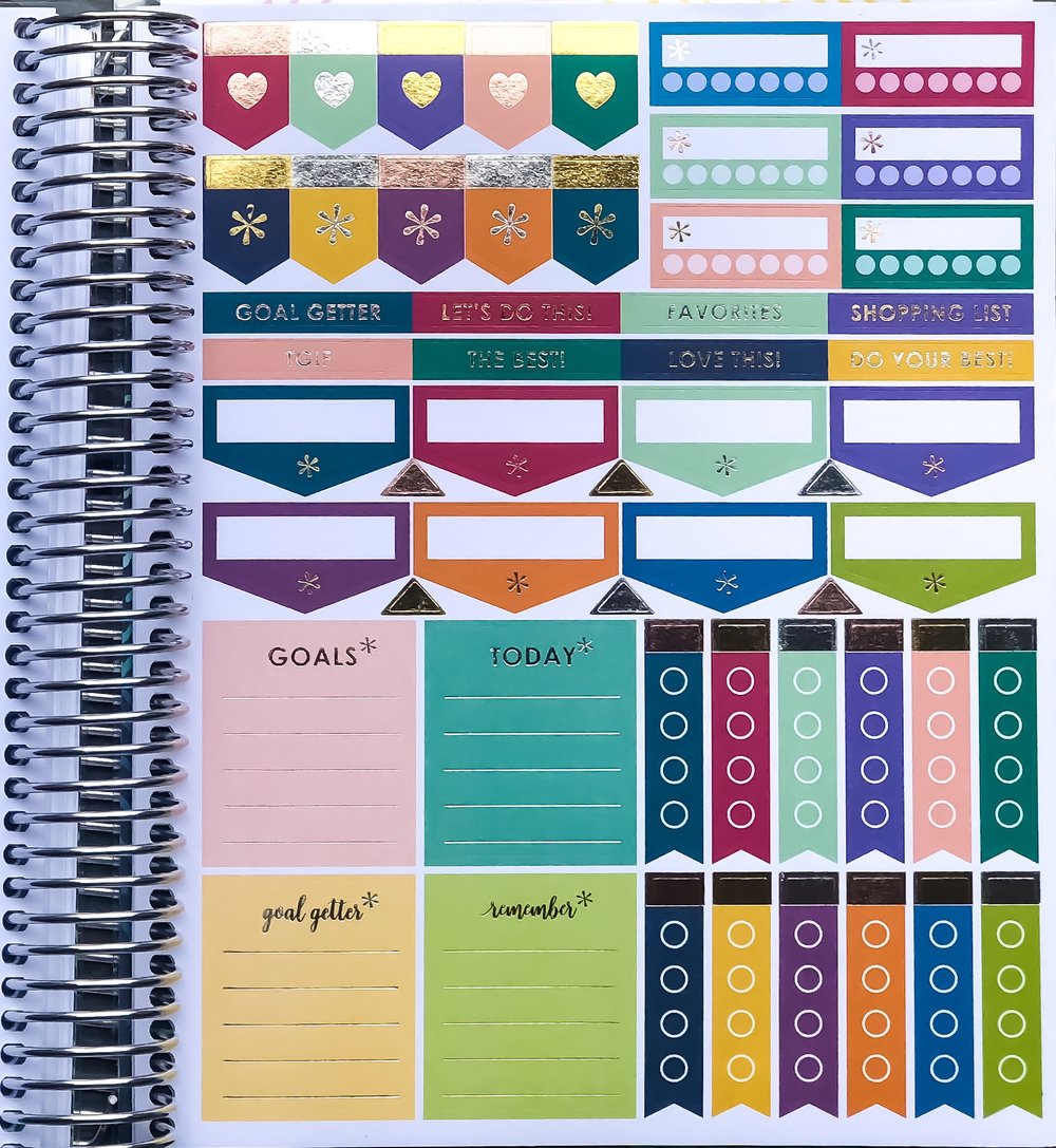 weekly planner stickers