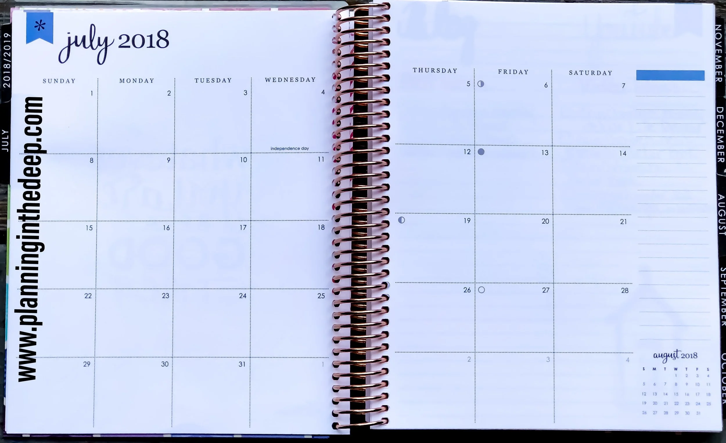 Erin Condren Monthly Deluxe Planner