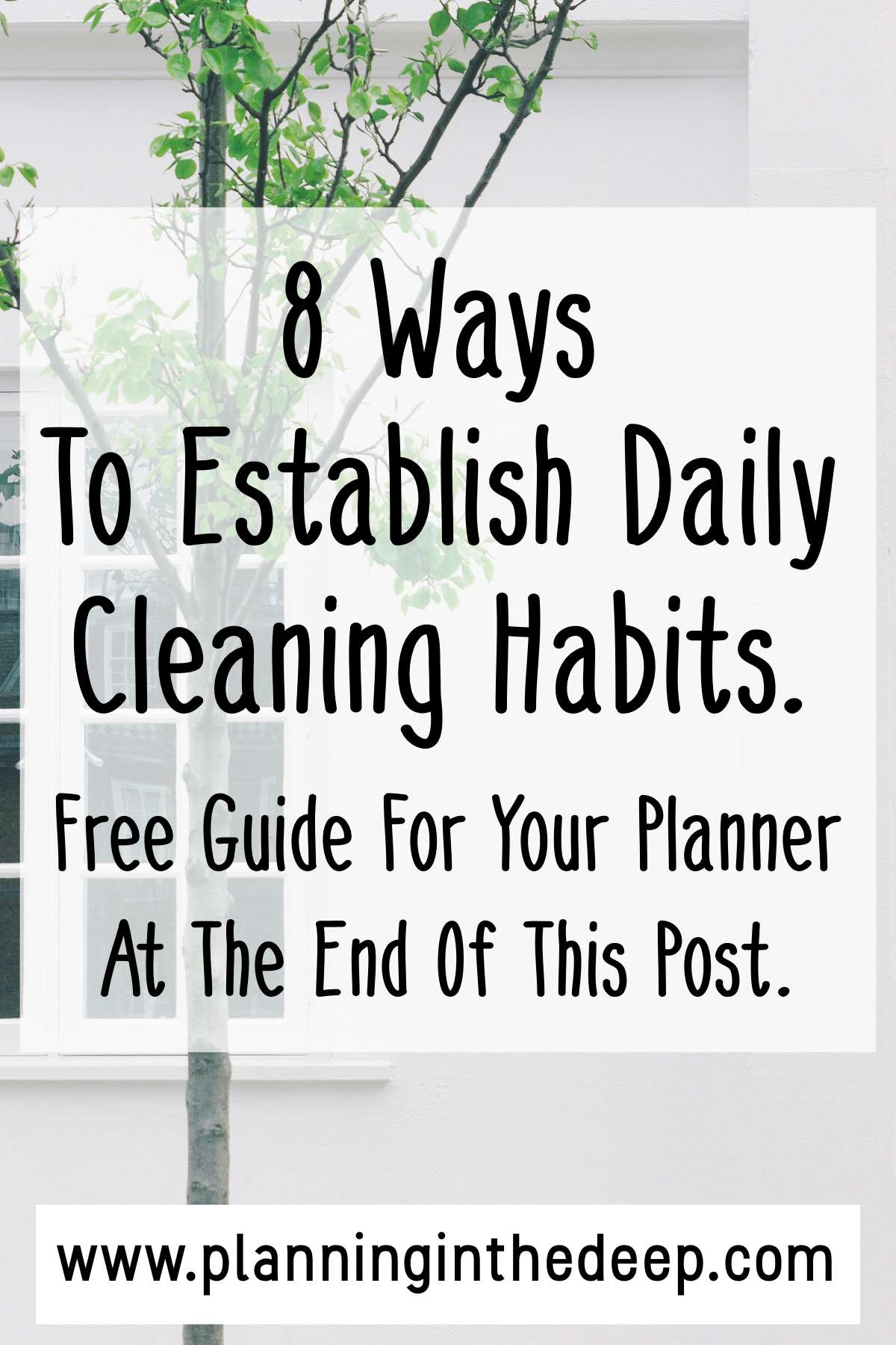 8 ways to establish daily cleaning habits when you feel lazy  free printable