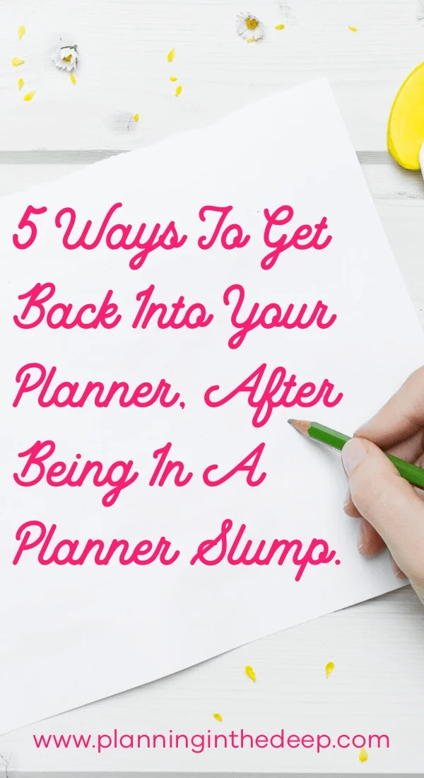 Paper planning inspiration