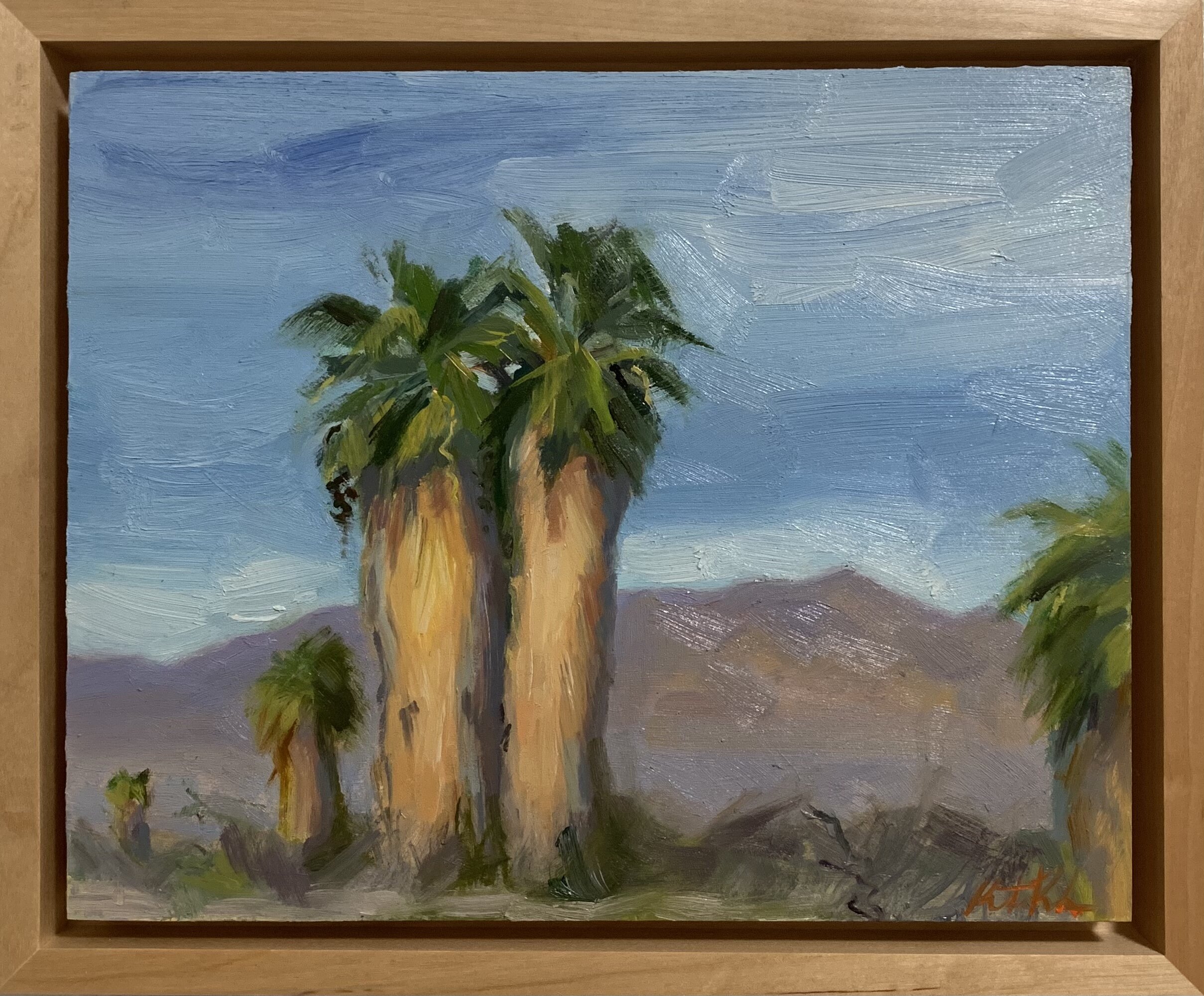 “Palm Trees at San Andreas Springs” Mecca, Ca.