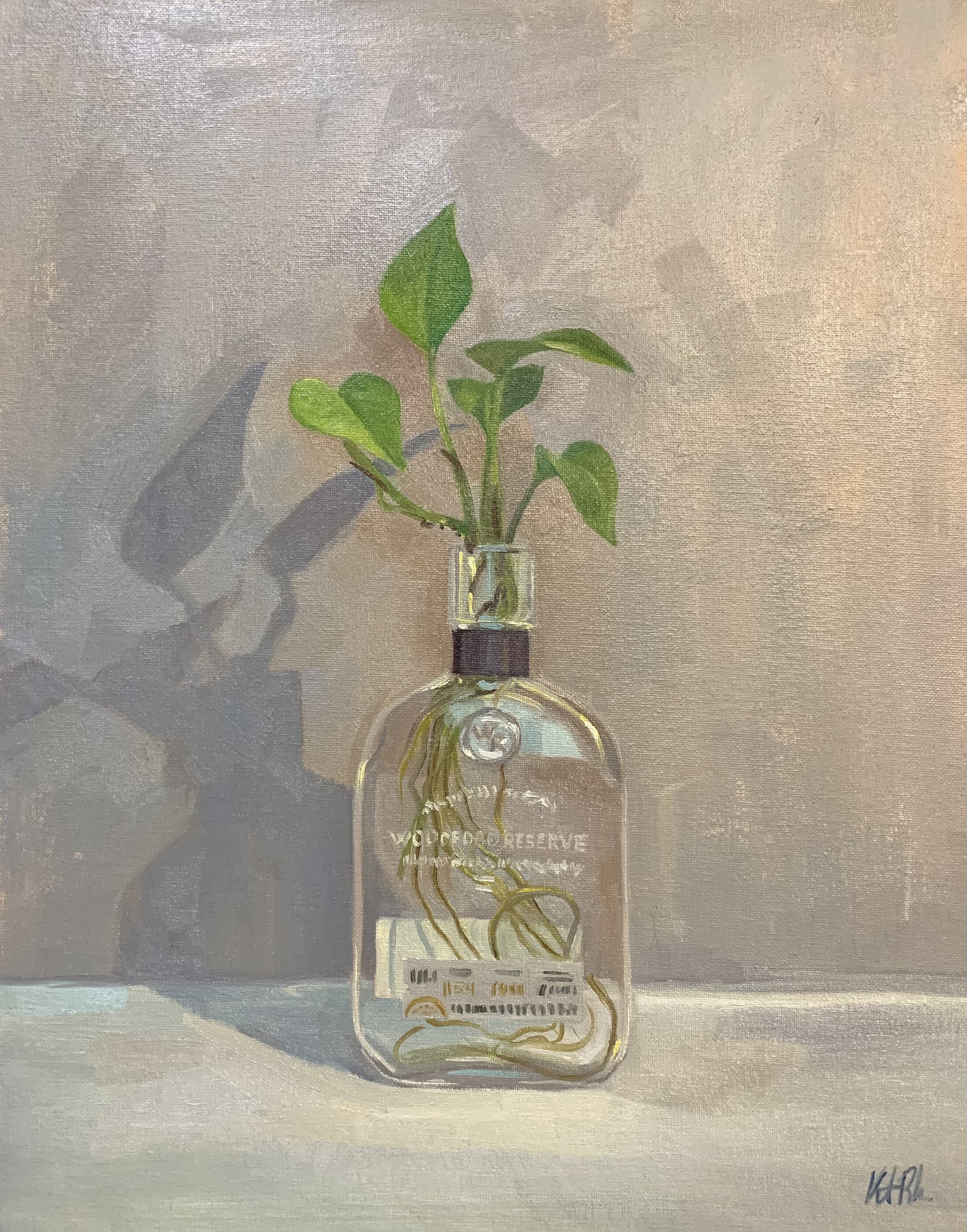 Woodford Reserve / Golden Pothos