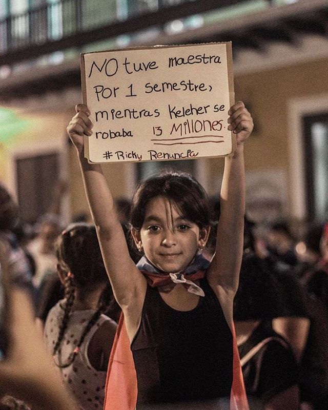 Translation: &ldquo;I didn&rsquo;t have a teacher for 1 semester meanwhile, he was stealing 13 million from us.&rdquo; #rickyrenucia